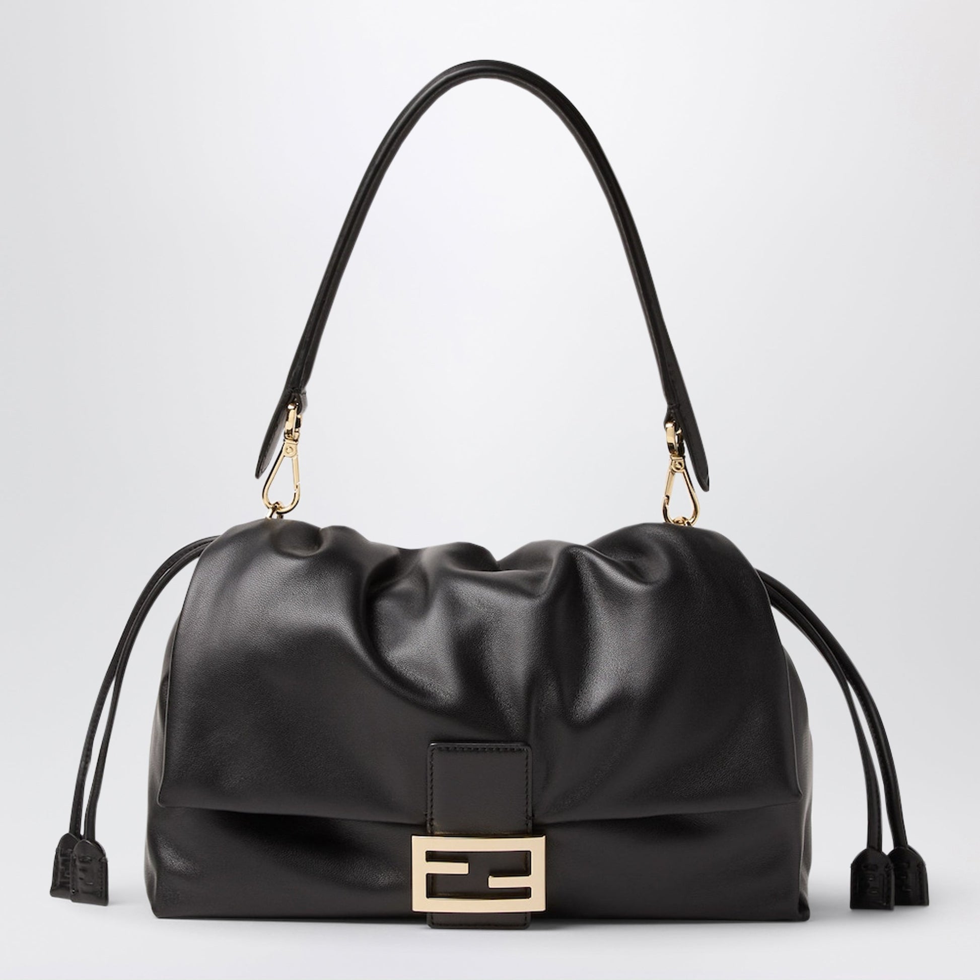 Fendi Black Baguetteâ® Soft Large Bag Women FENDI