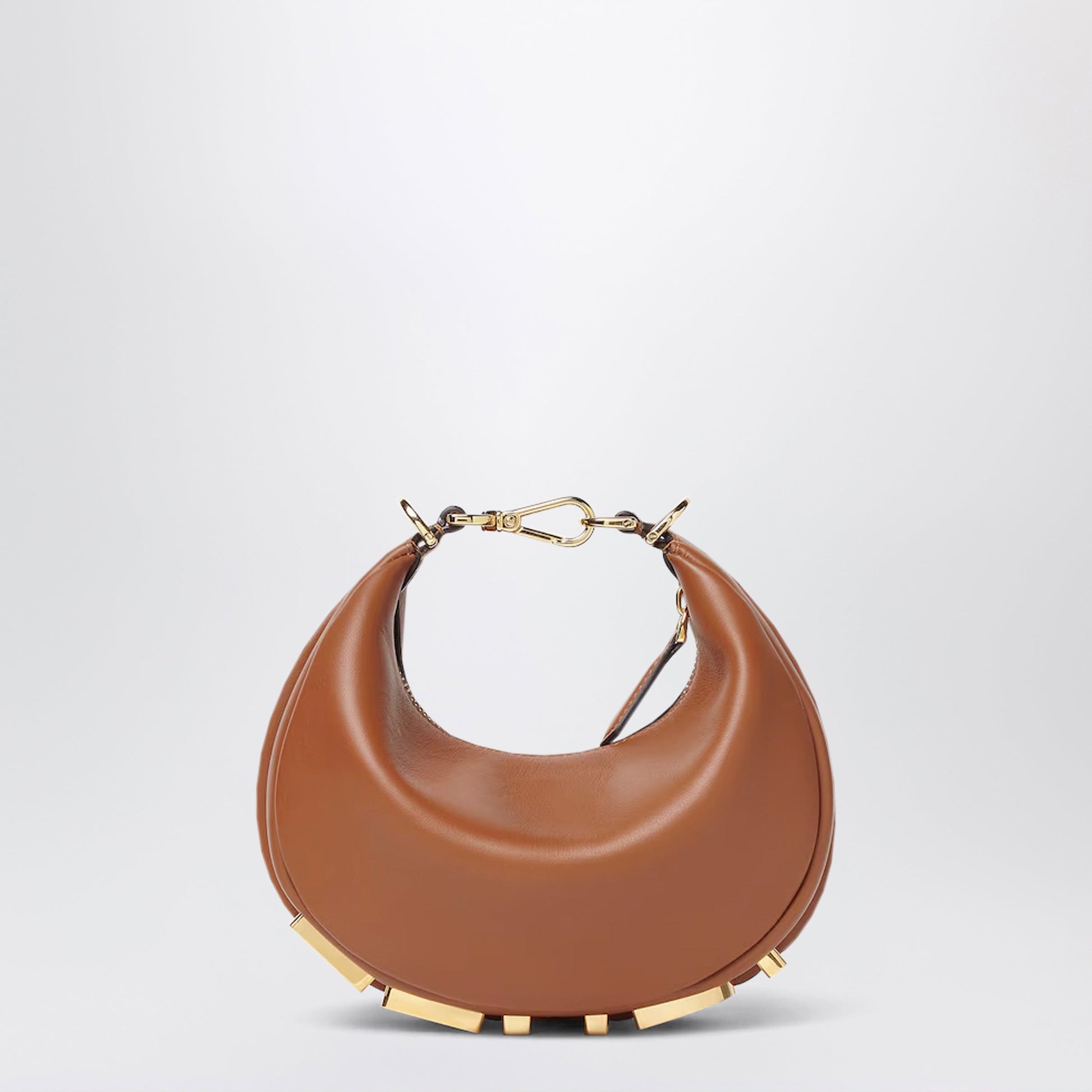 Fendi Fendigraphy Mini Bag In Saddle Leather Women FENDI