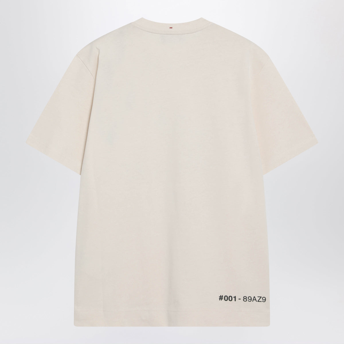 Moncler Grenoble Ivory Cotton T-Shirt With Logo Men MONCLER GRENOBLE