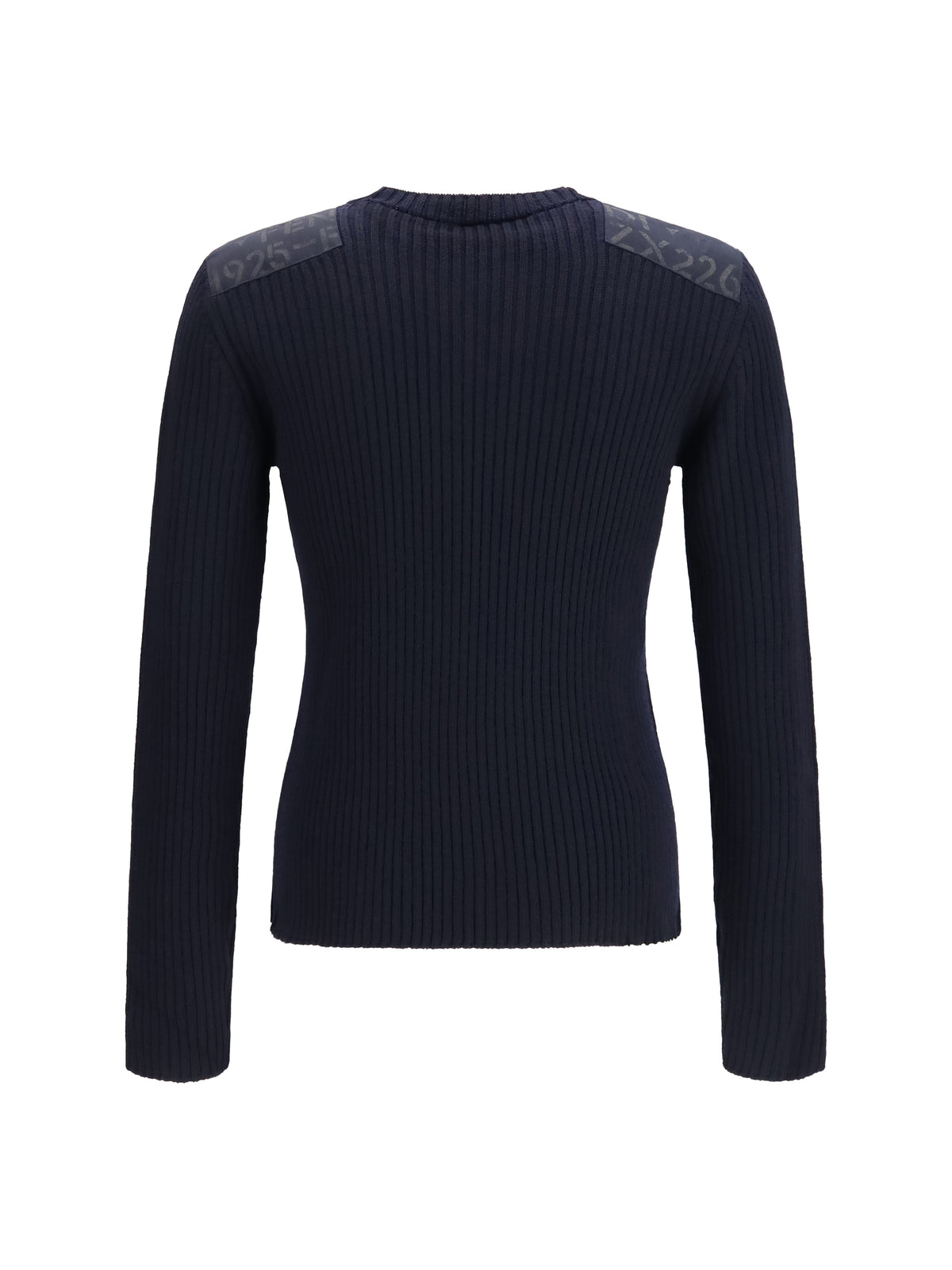 Fendi Men Ribbed Wool Sweater FENDI