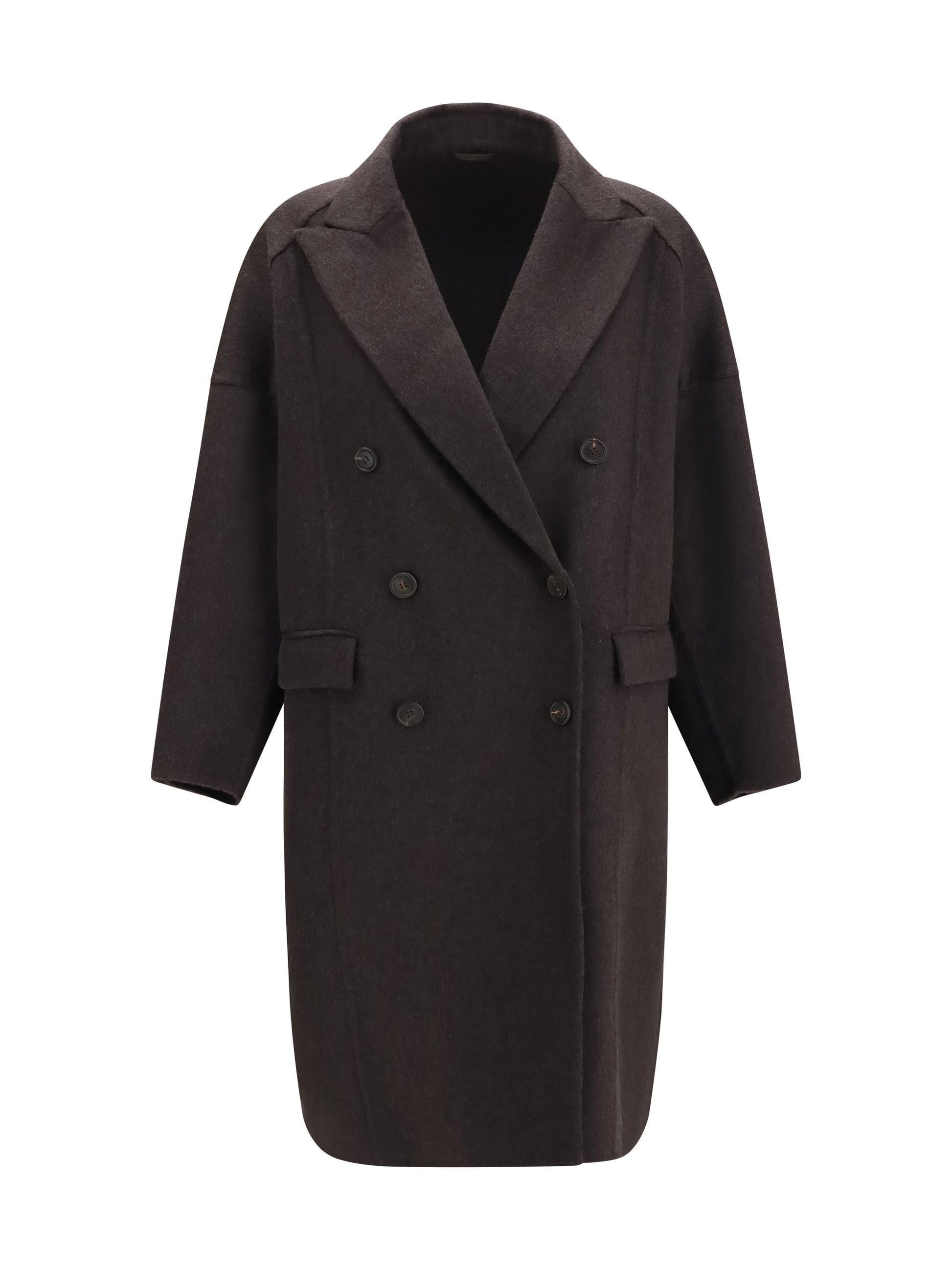 Brunello Cucinelli Women Cashmere Coat BRUNELLO CUCINELLI