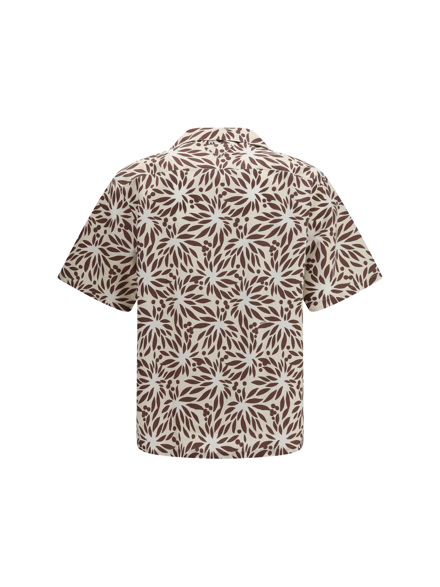 Prada Men Printed Cotton Bowling Shirt PRADA