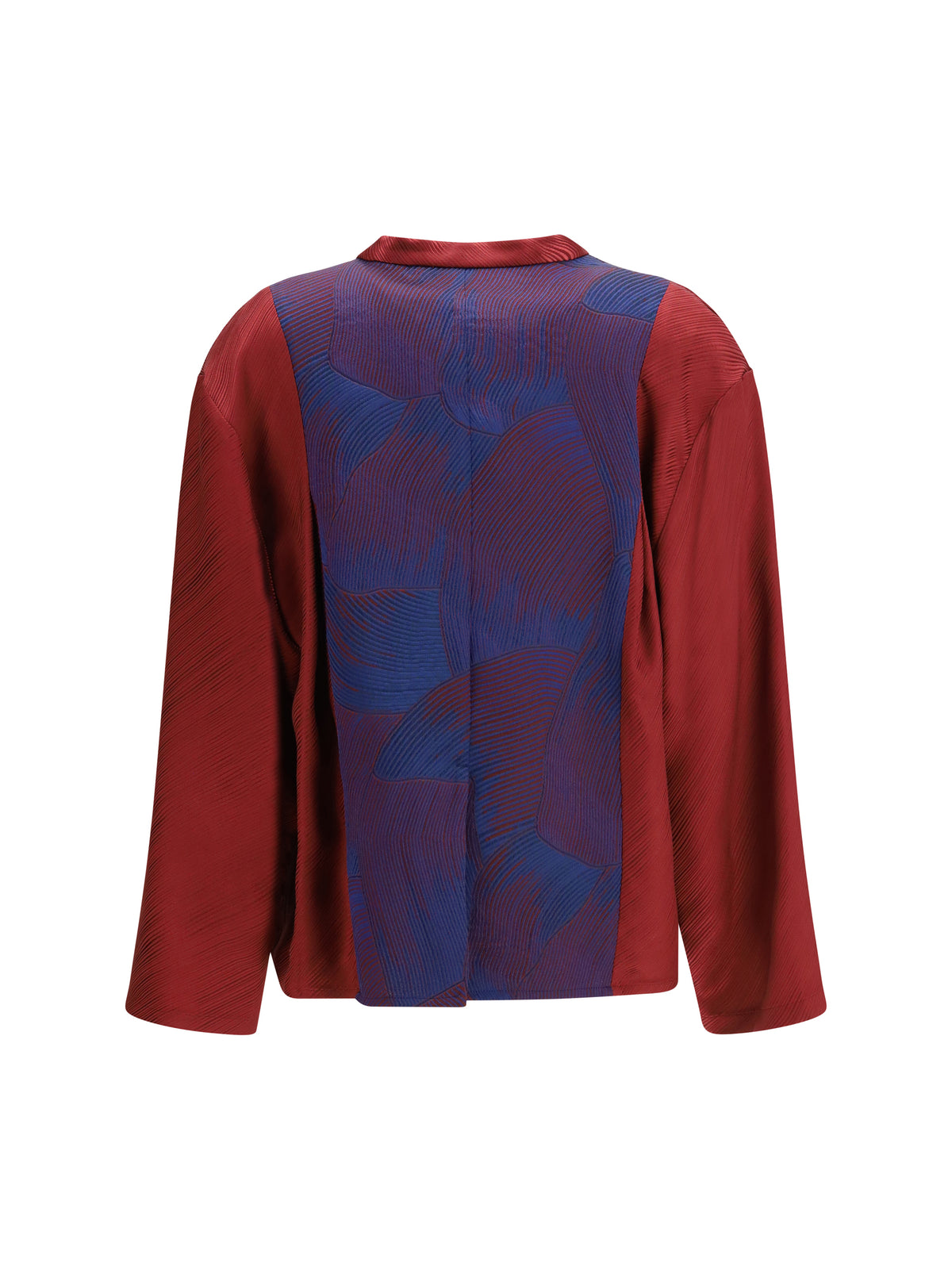 Giorgio Armani Women Ethnic Jacquard Kimono Shirt GIORGIO ARMANI