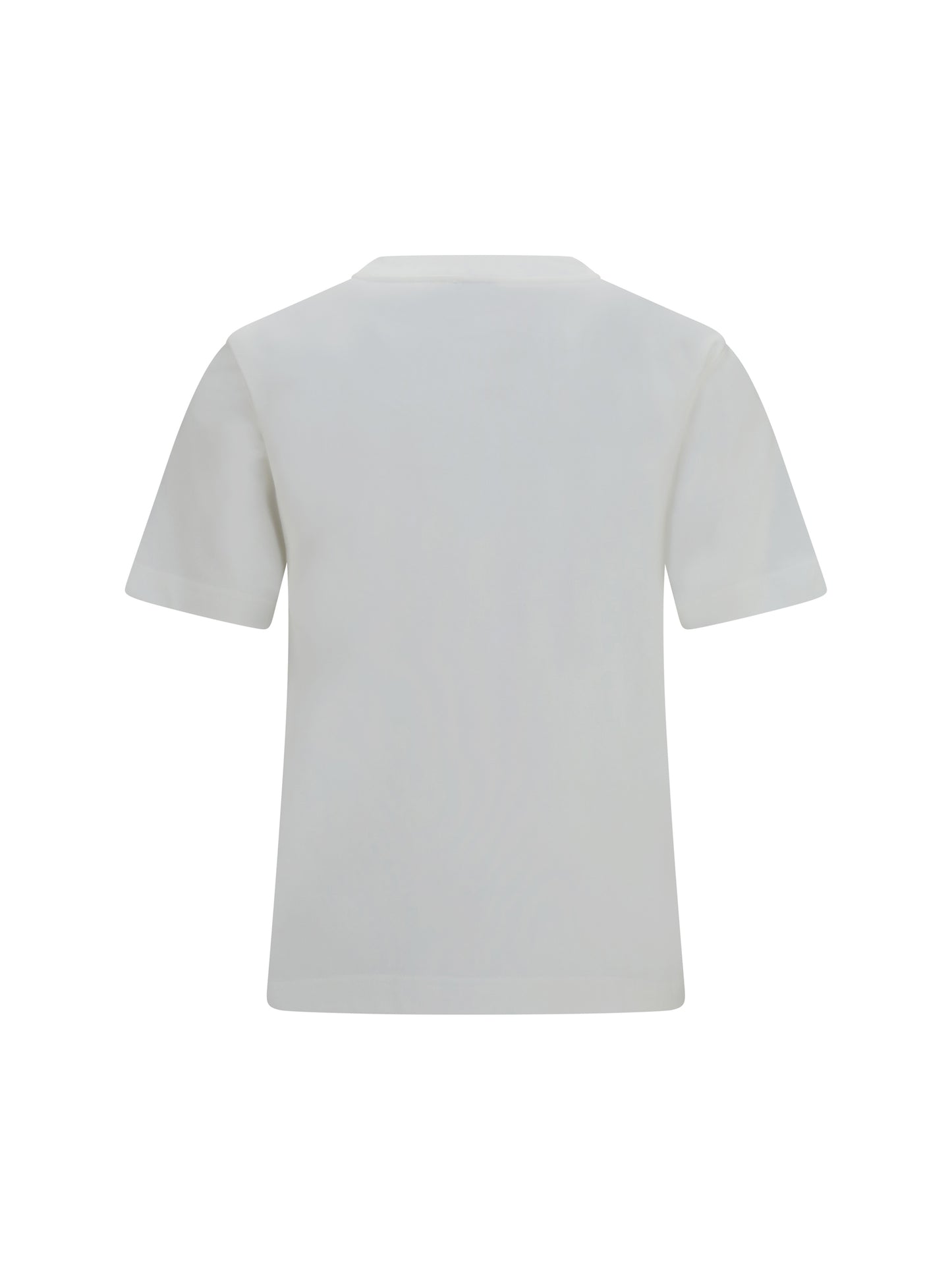 Burberry Women Knight Stamp Check Cotton T-Shirt BURBERRY