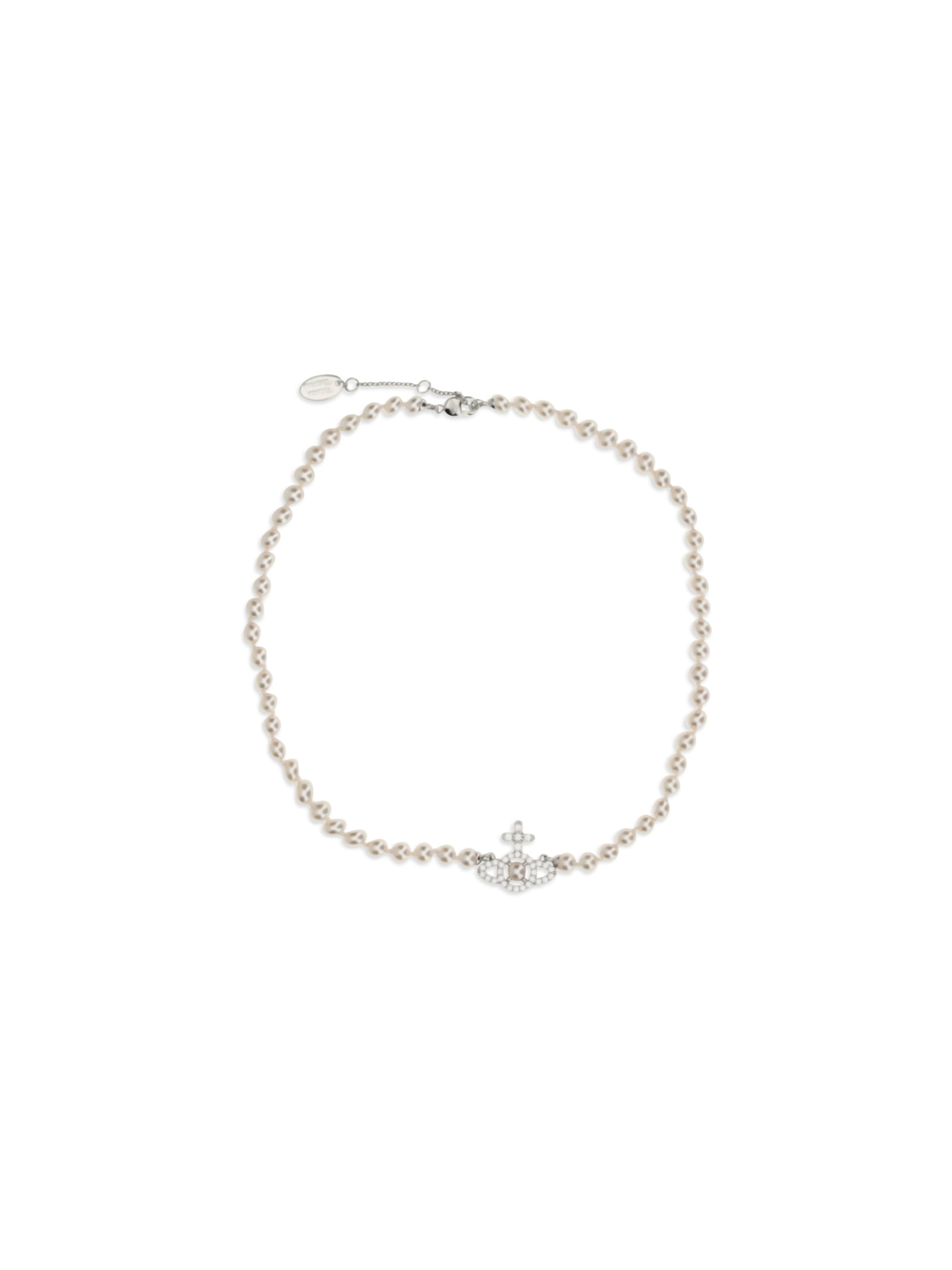 Vivienne Westwood Women Olympia Pearl Orb Pendant Necklace VIVIENNE WESTWOOD