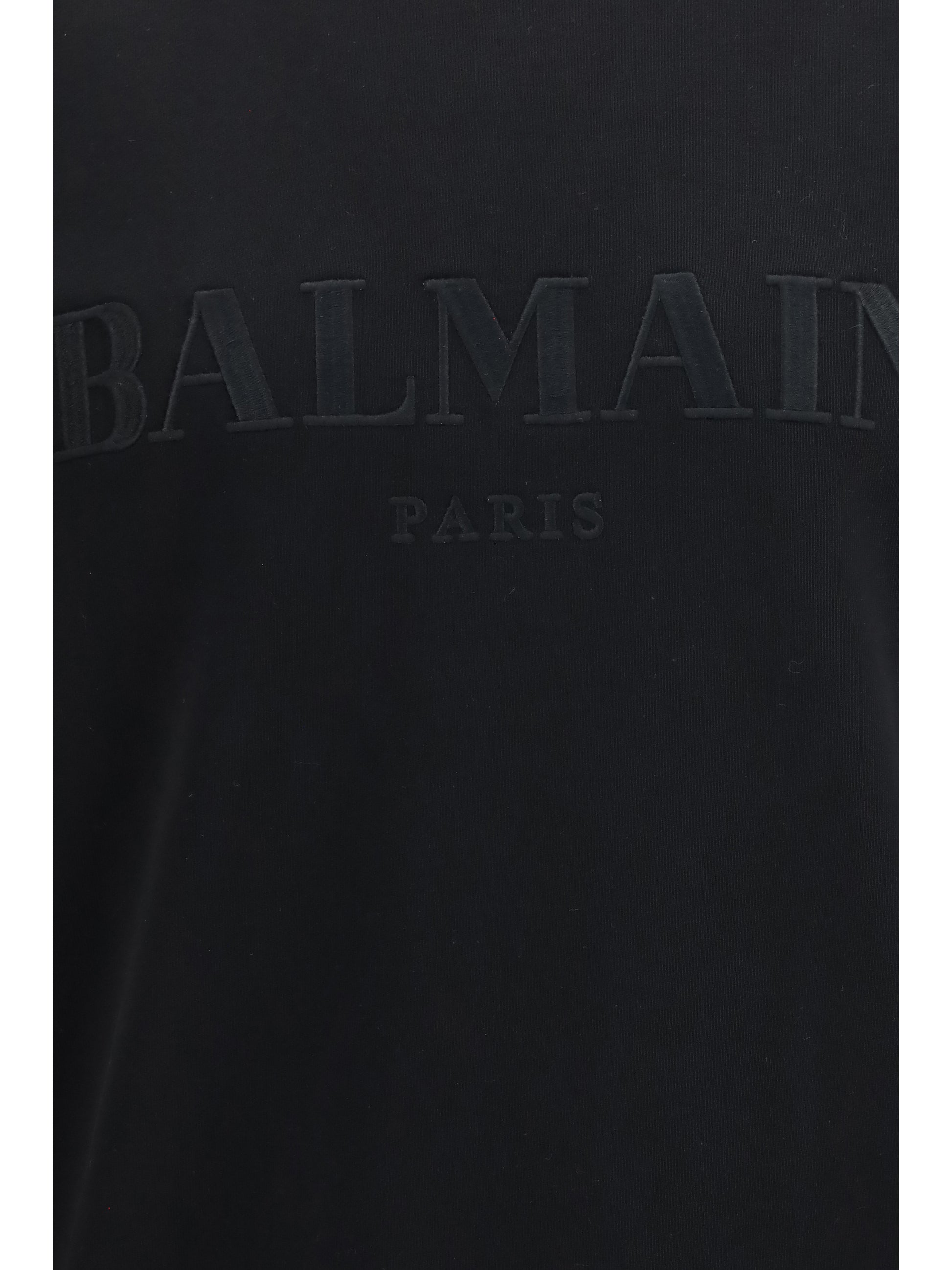 Balmain Men Vintage Embroidered Logo Sweatshirt BALMAIN