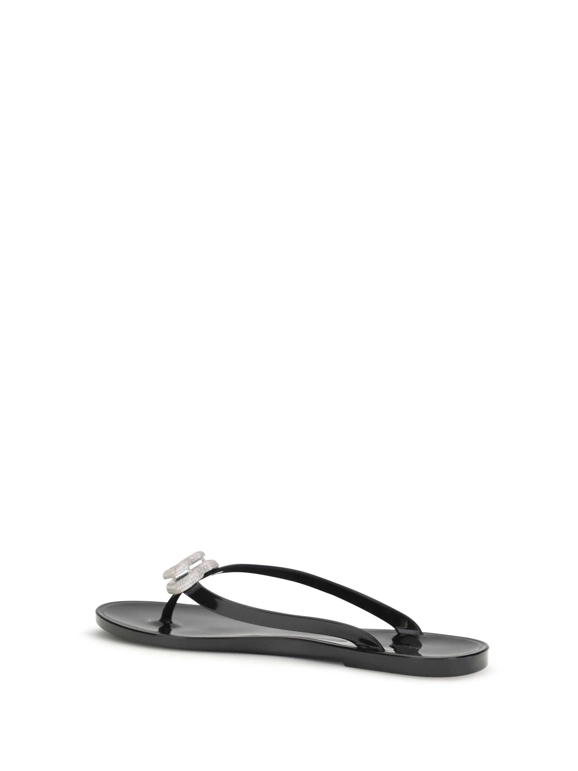 Mach & Mach Women Double Heart Thong Sandals MACH & MACH
