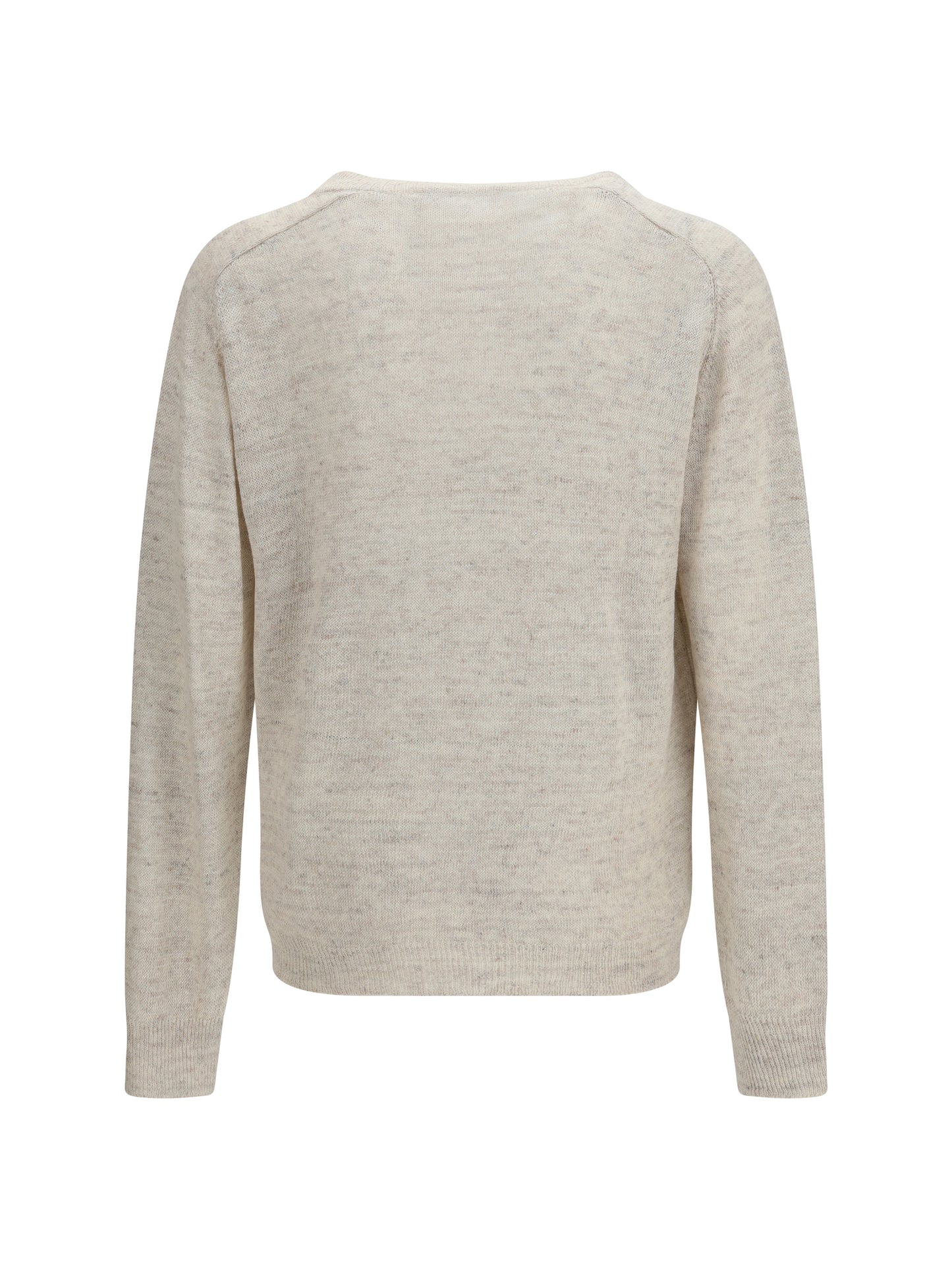 Our Legacy Men Rue V-Neck Soft Cyclone Linen Sweater OUR LEGACY