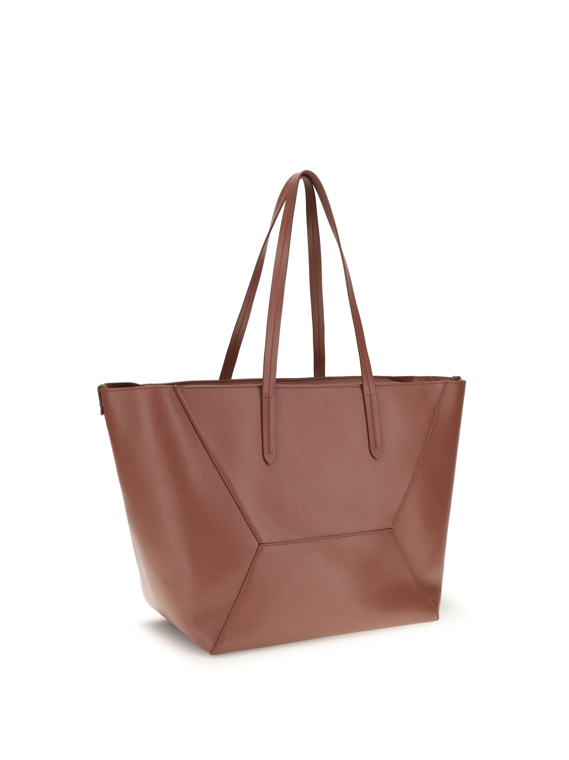 Brunello Cucinelli Women Leather Tote Bag BRUNELLO CUCINELLI