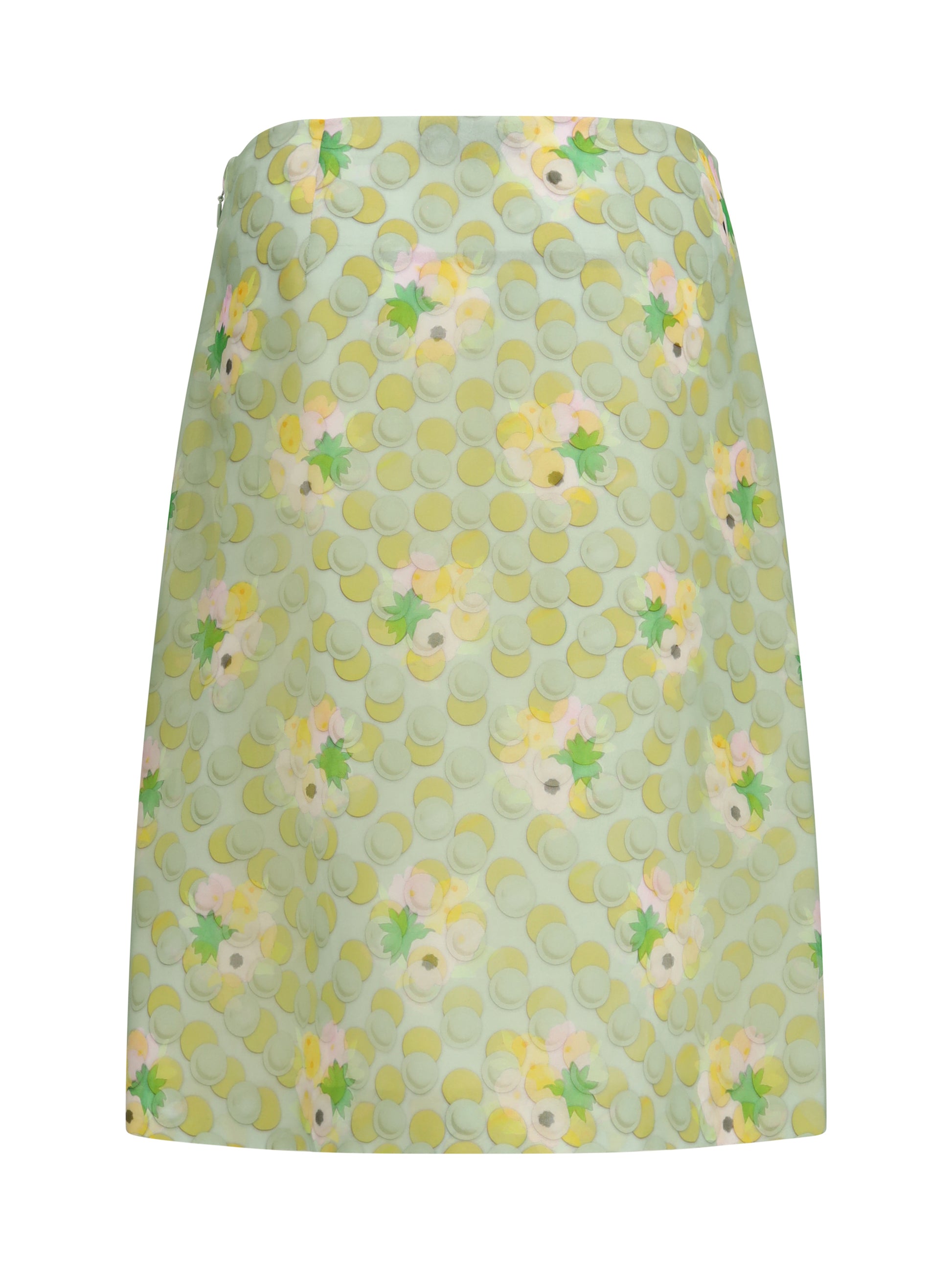 Fendi Women Bouquet Organza Skirt FENDI