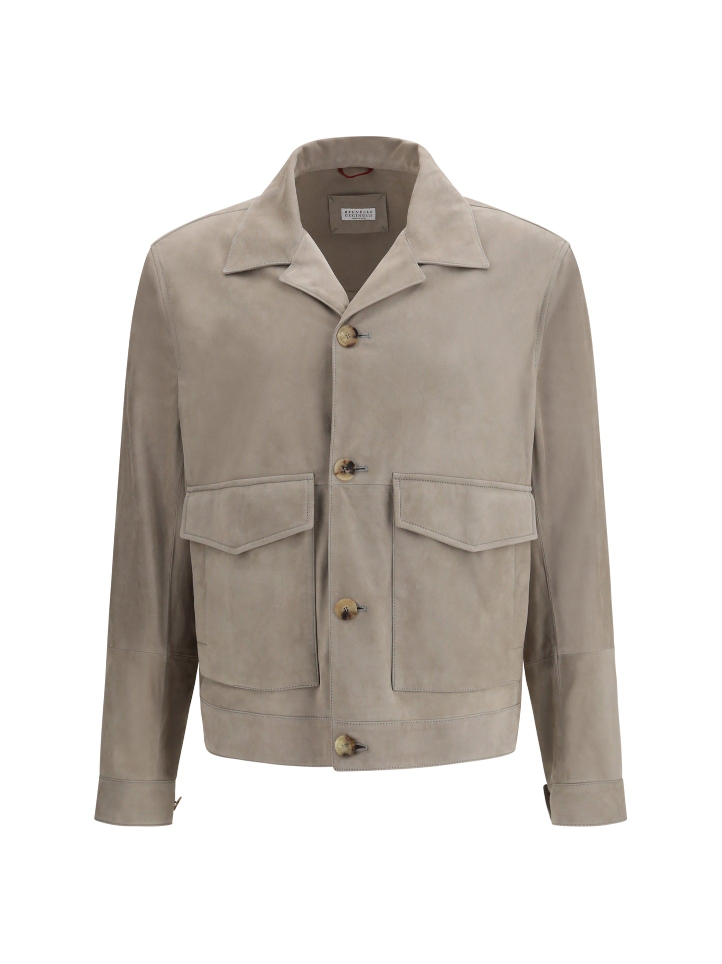 Brunello Cucinelli Men Suede Jacket BRUNELLO CUCINELLI