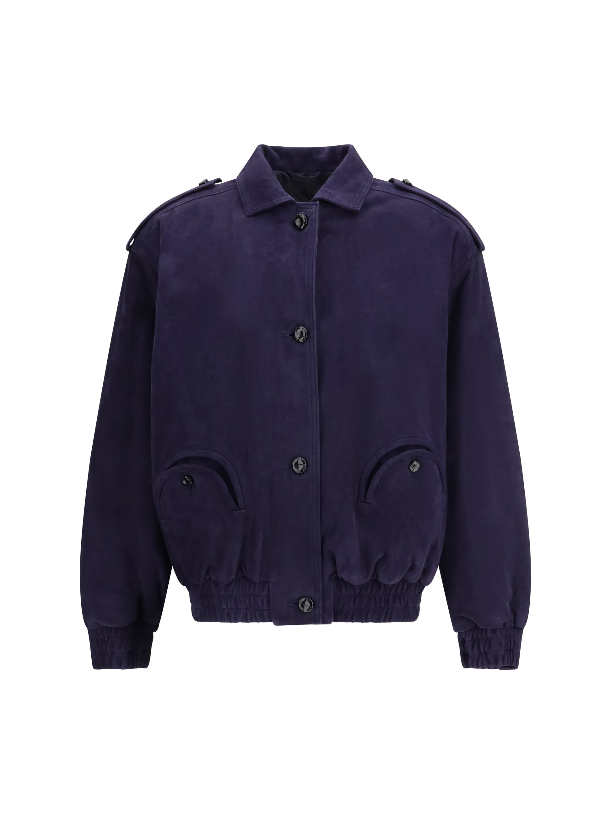 Blazè Milano Women Viva Charlie Suede Bomber Jacket BLAZE MILANO