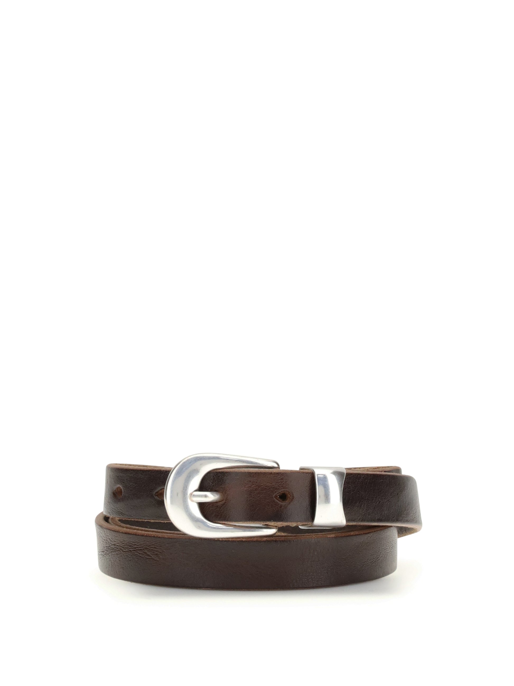 Our Legacy Men Leather Belt OUR LEGACY