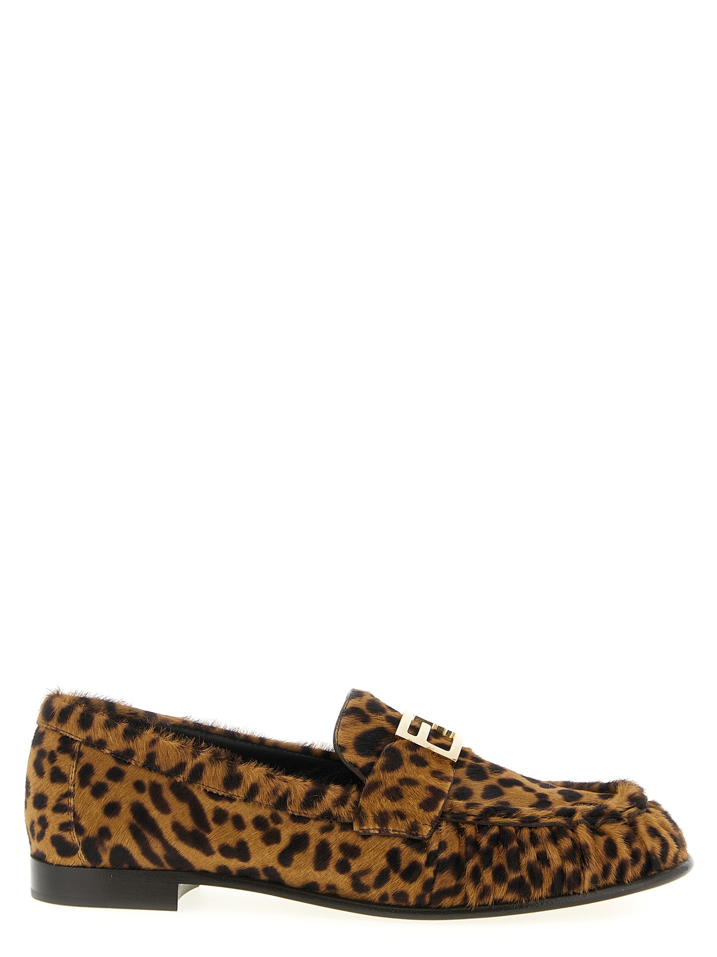 Fendi Women 'Baguette' Pony Hair Loafers FENDI