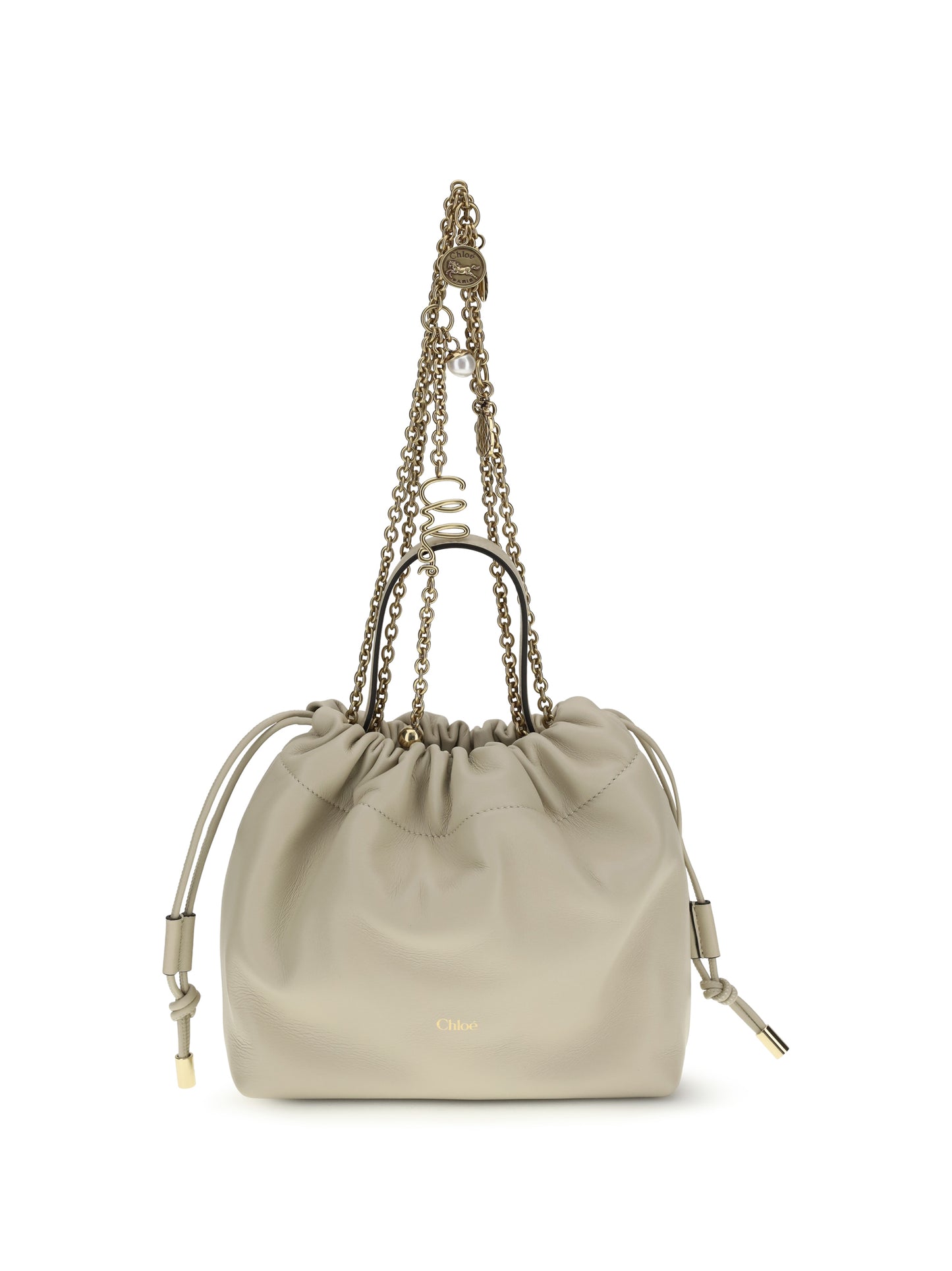Chloé Women Icons Leather Chain Shoulder Bag CHLOE