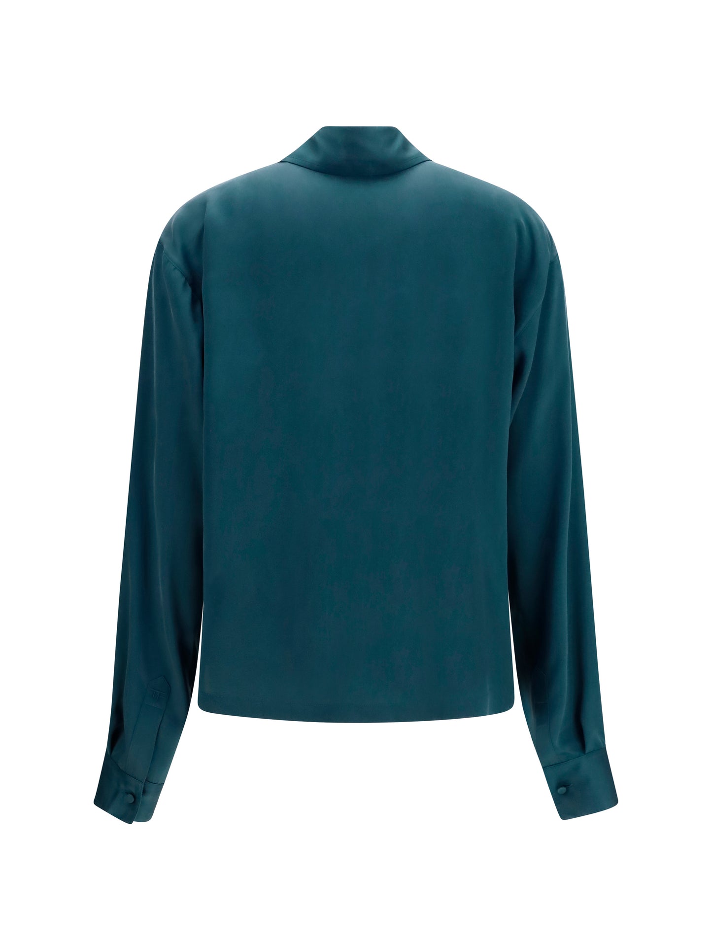 Tom Ford Women Deep V-Neck Silk Shirt