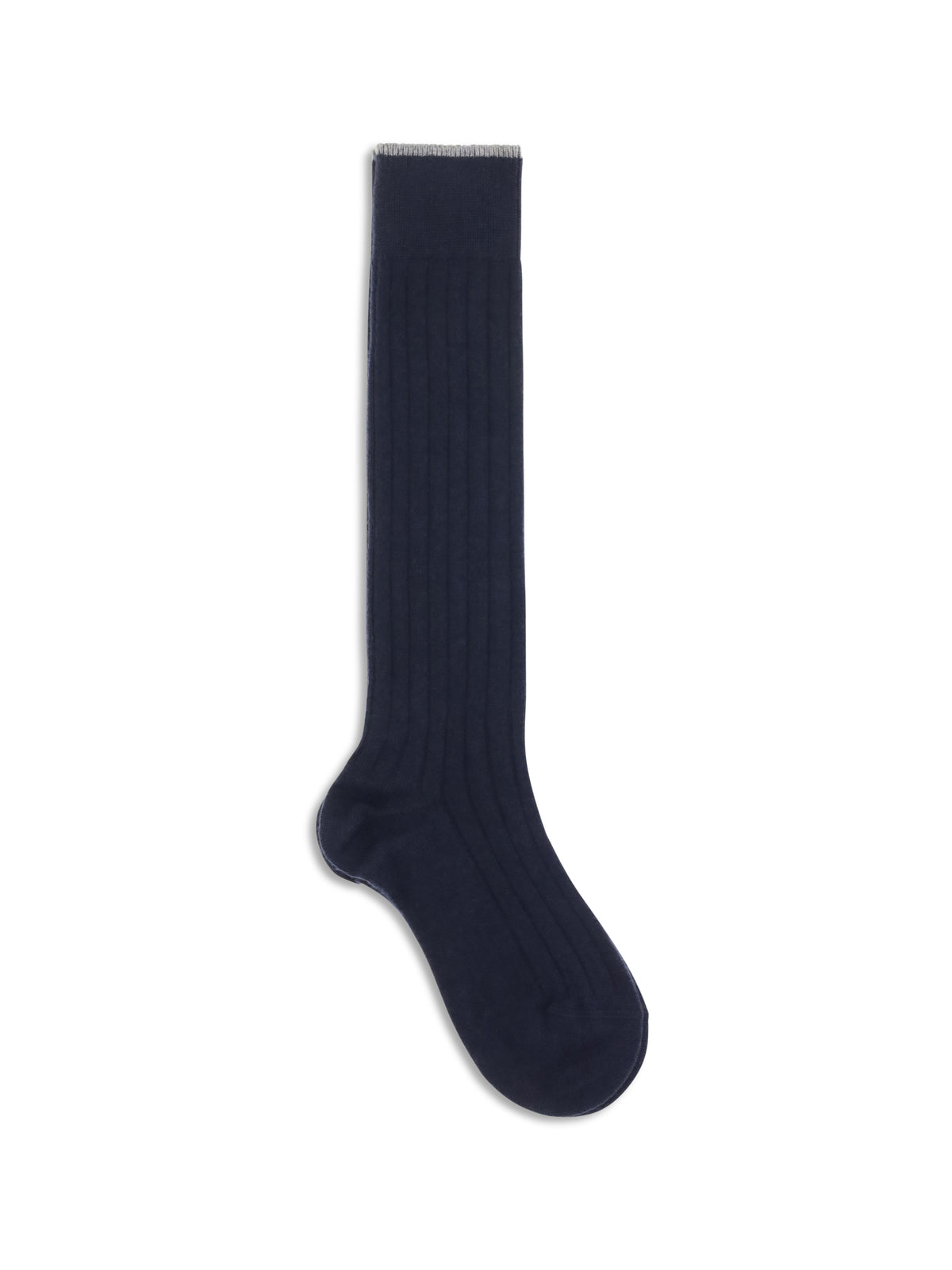 Brunello Cucinelli Men Ribbed Cashmere Socks BRUNELLO CUCINELLI
