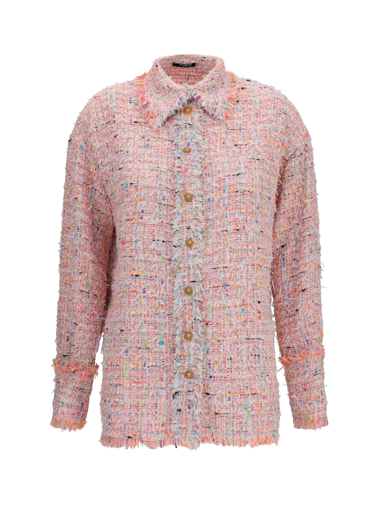 Balmain Women Tweed Shirt BALMAIN