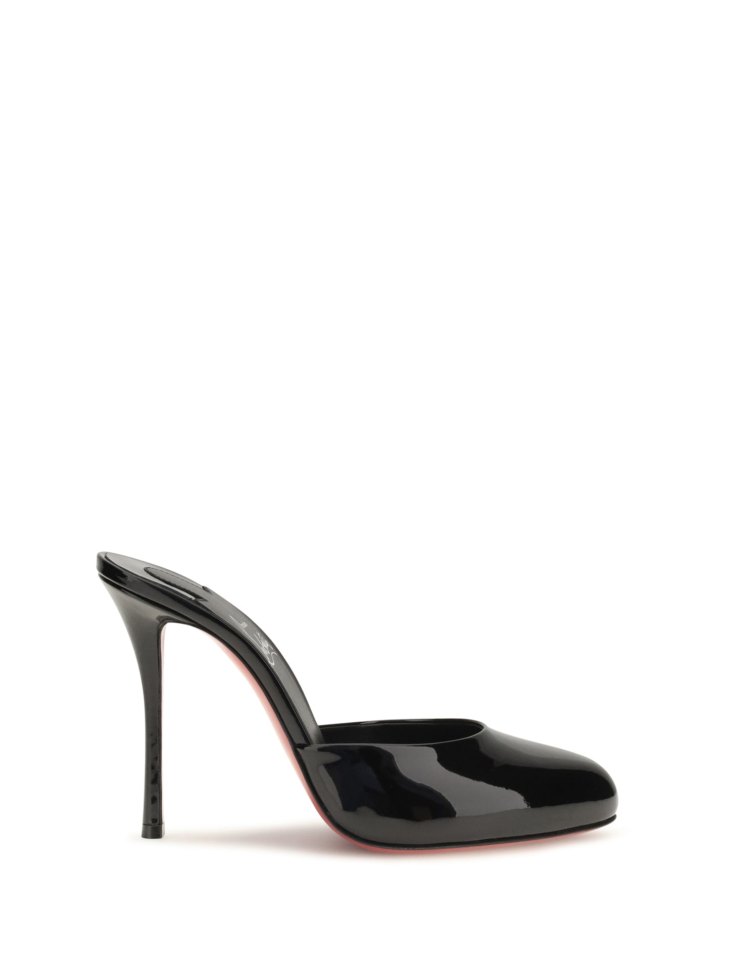 Christian Louboutin Women Dolly Patent Leather Mules CHRISTIAN LOUBOUTIN