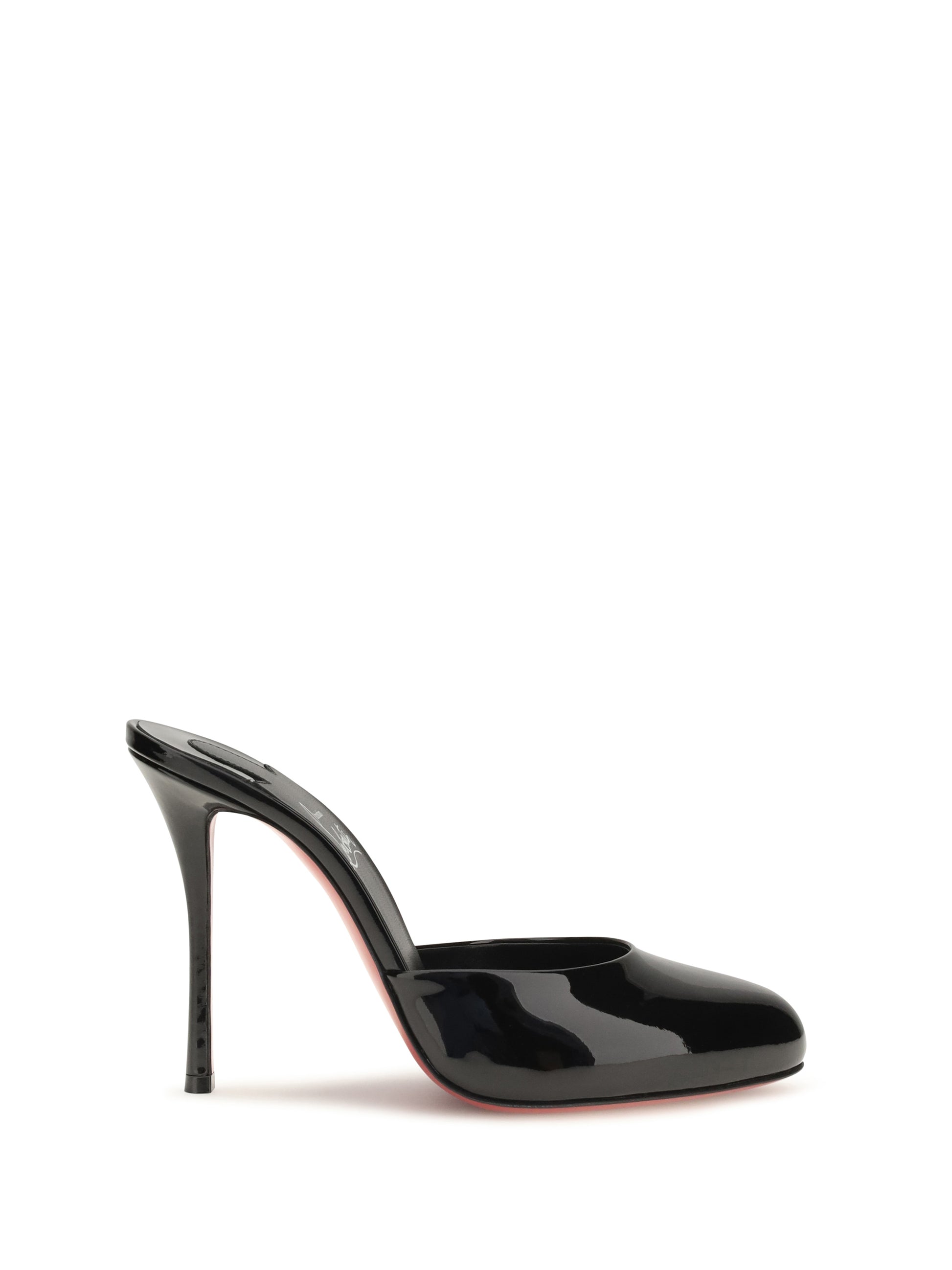 Christian Louboutin Women Dolly Patent Leather Mules CHRISTIAN LOUBOUTIN