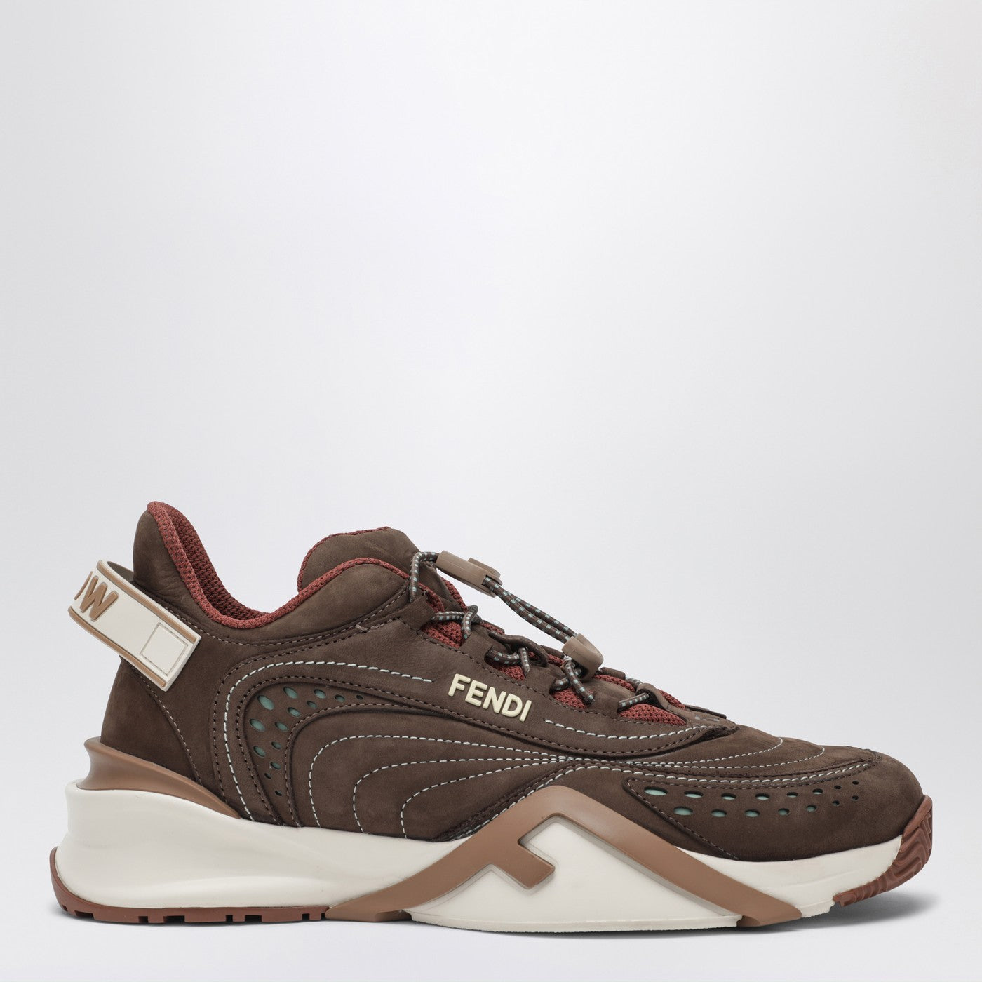 Fendi Fendi Flow Sneakers Brown Women FENDI