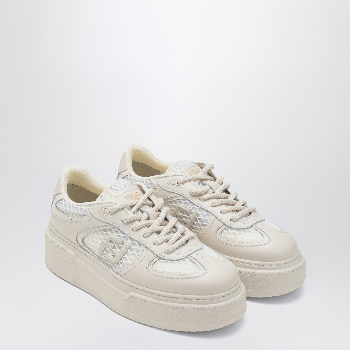 Fendi Fendi Match Sneaker In Ice Coloured Women FENDI