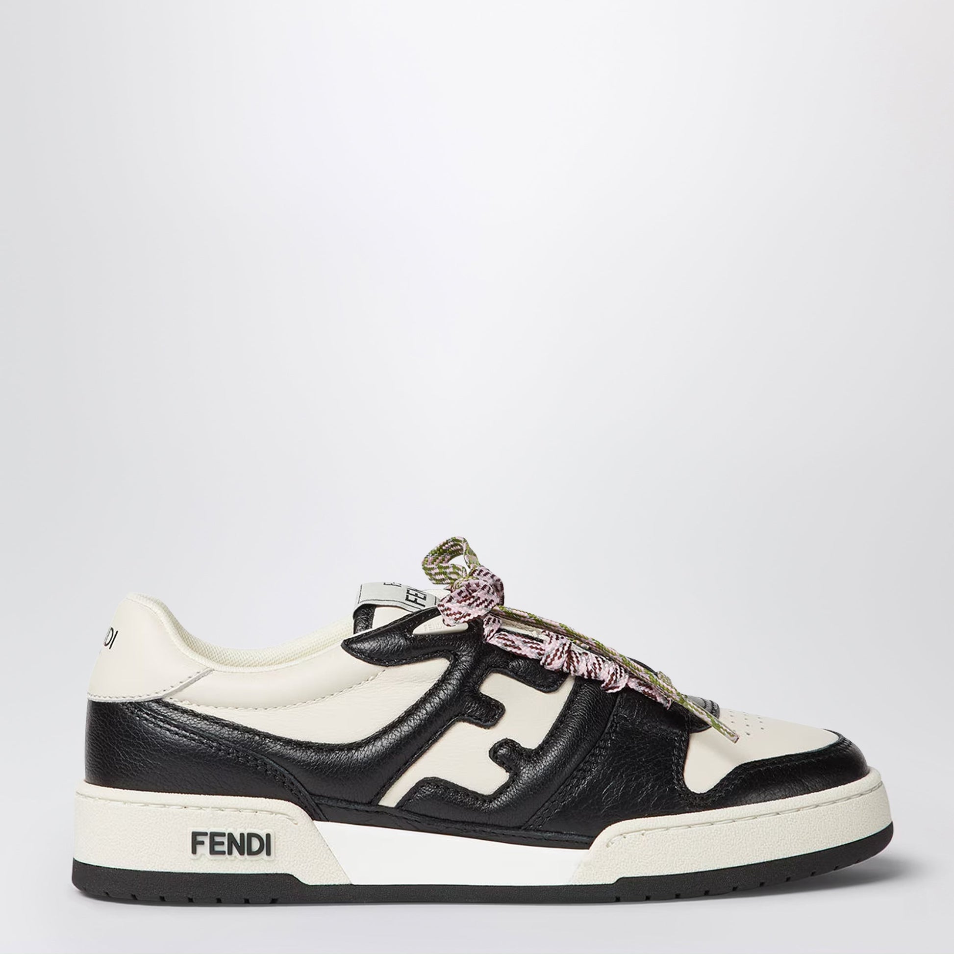 Fendi Match Sneakers Black And White Women FENDI