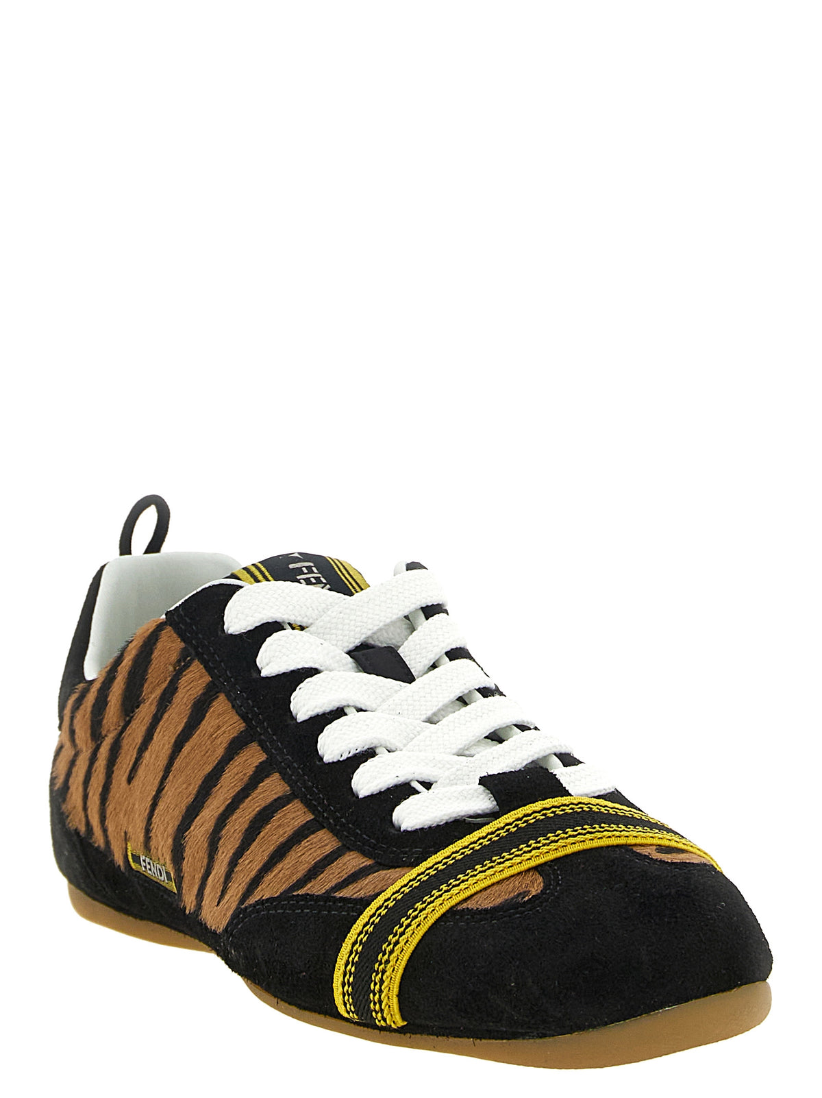 Fendi Women Pony Hair 'Fendi Wrap' Sneakers FENDI