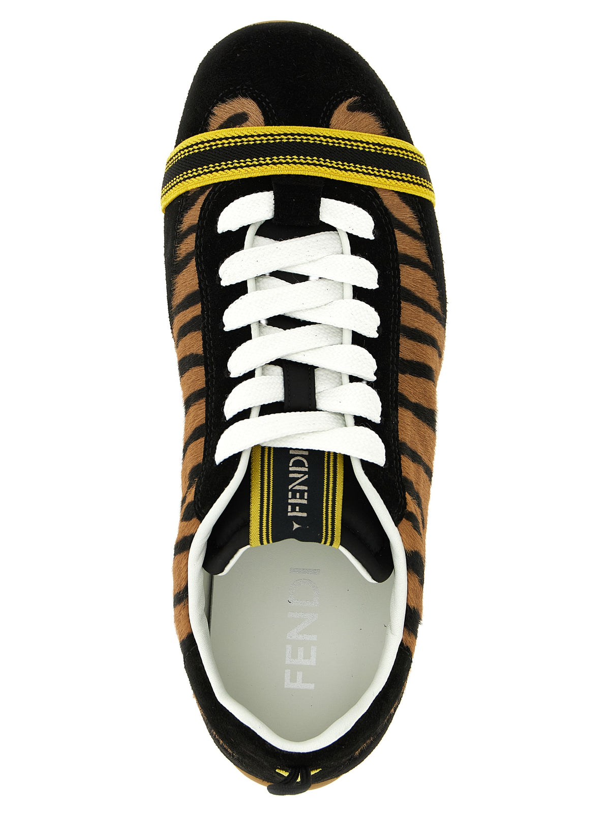 Fendi Women Pony Hair 'Fendi Wrap' Sneakers FENDI