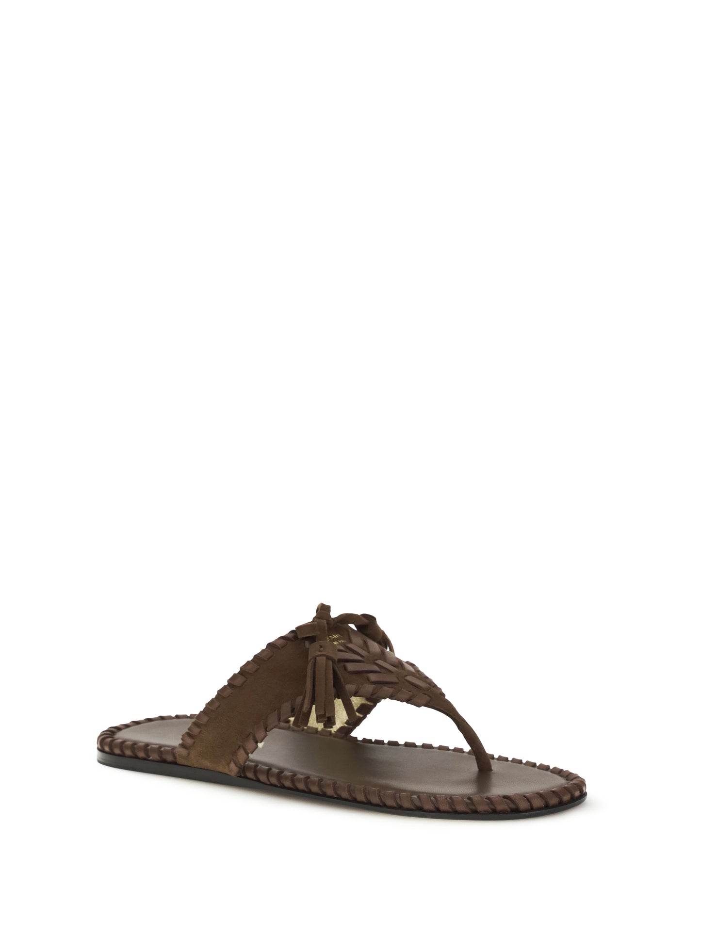 Prada Women Thong Sandals With Tassels PRADA
