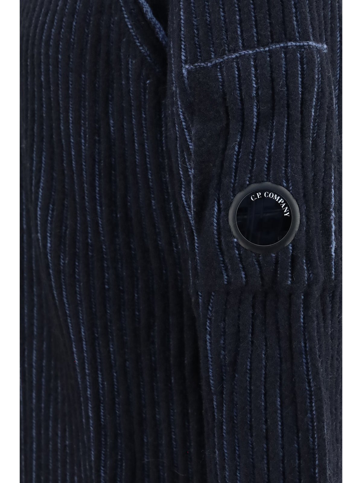 C.P. Company Men Ribbed Wool-Blend Cardigan C.P. COMPANY