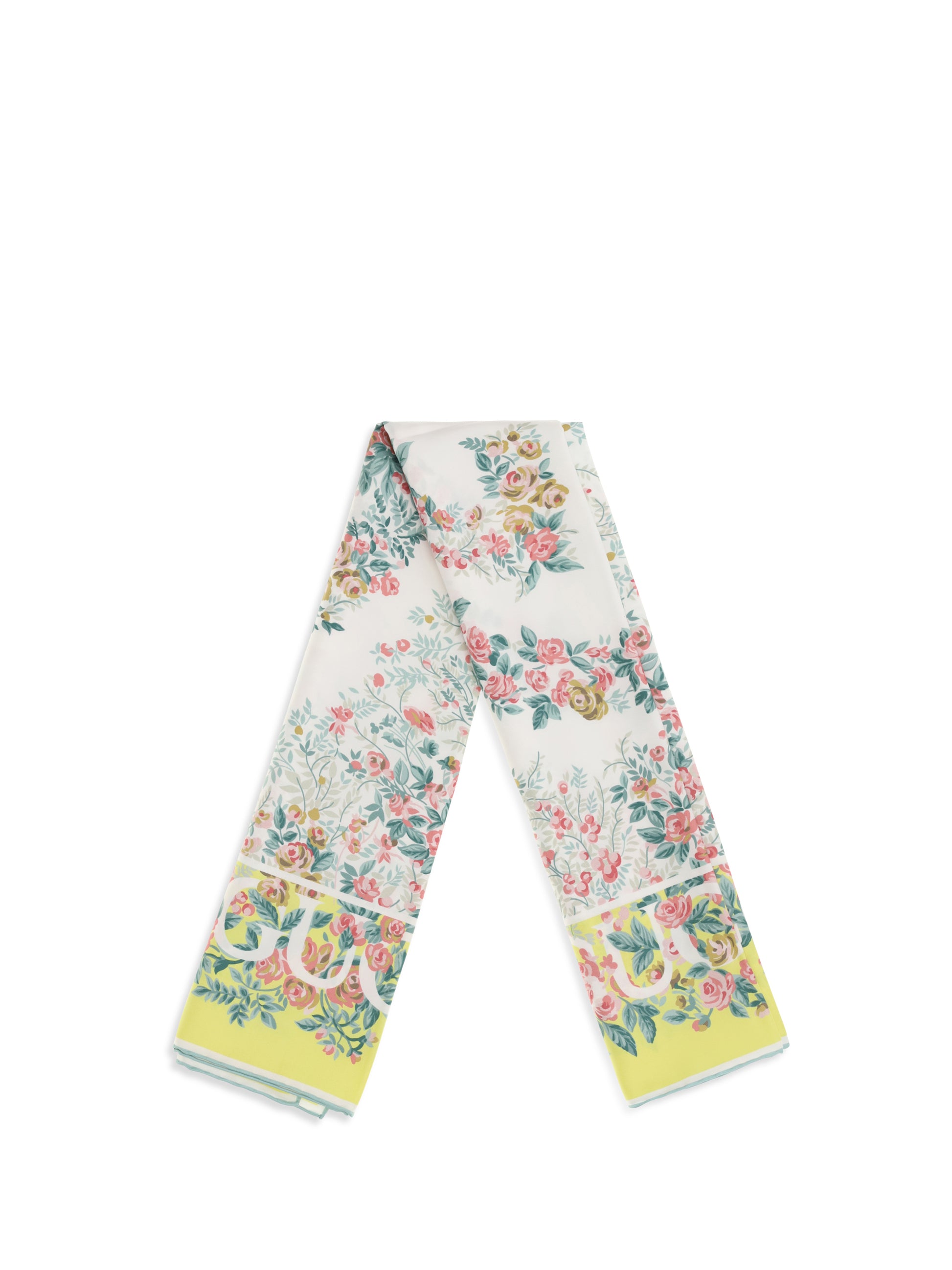 Gucci Women Printed Silk Twill Scarf GUCCI