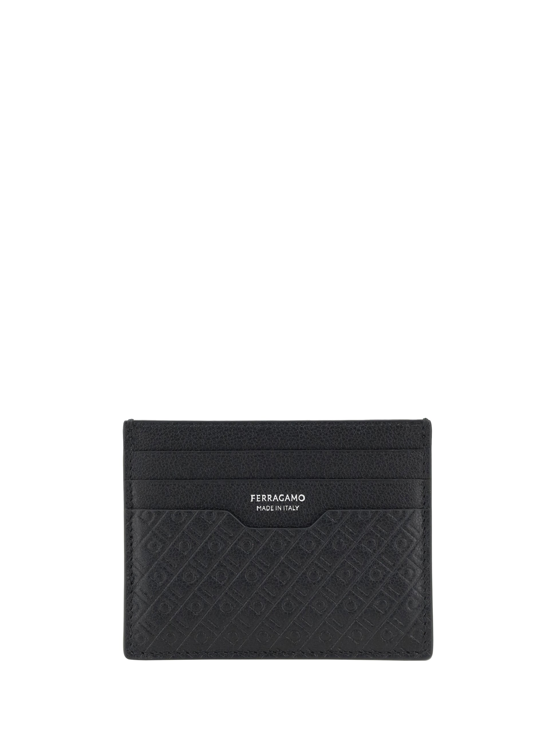 Ferragamo Men Leather Card Holder FERRAGAMO