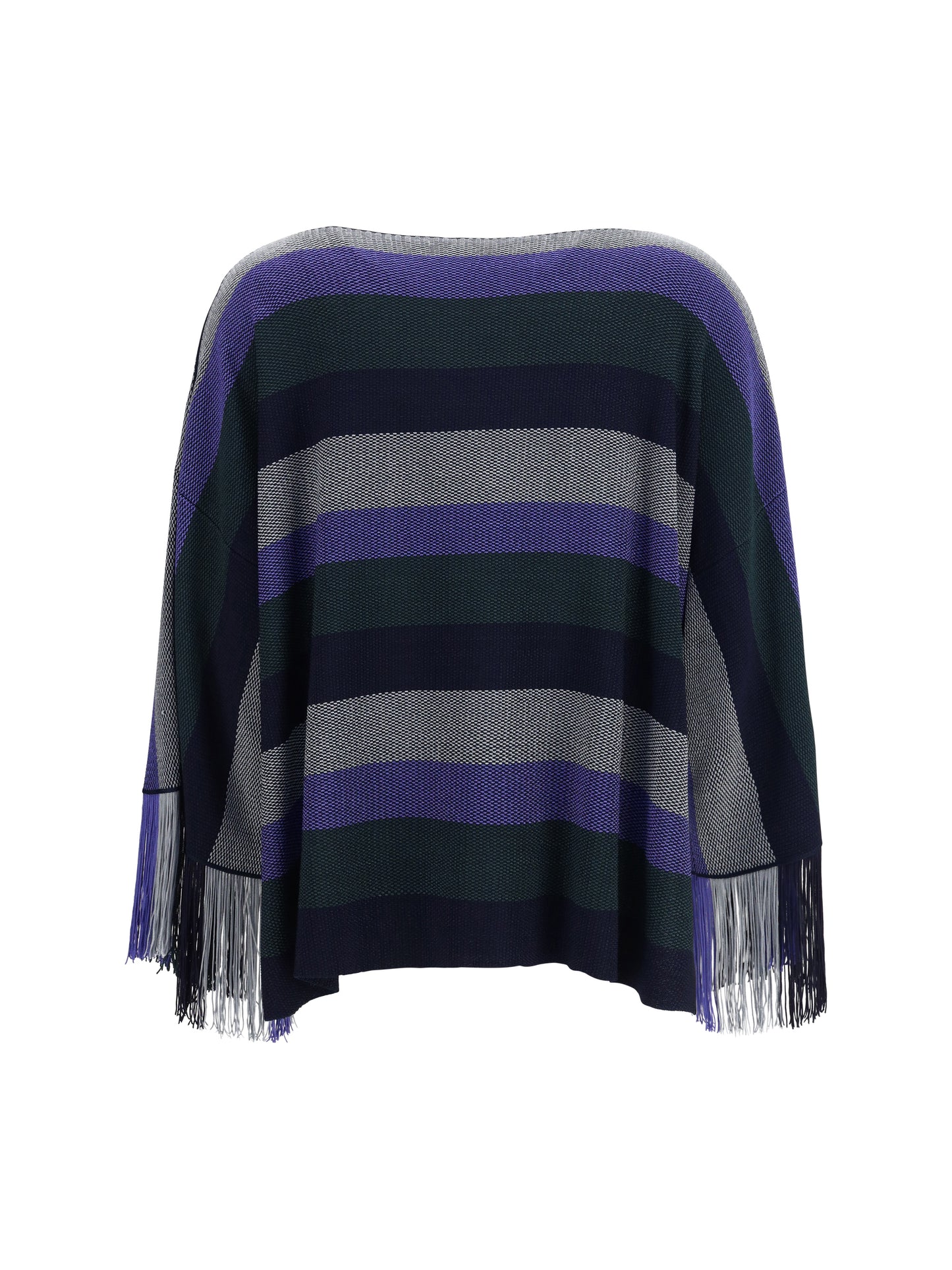 Giorgio Armani Women Asv Viscose Fringe Sweater GIORGIO ARMANI