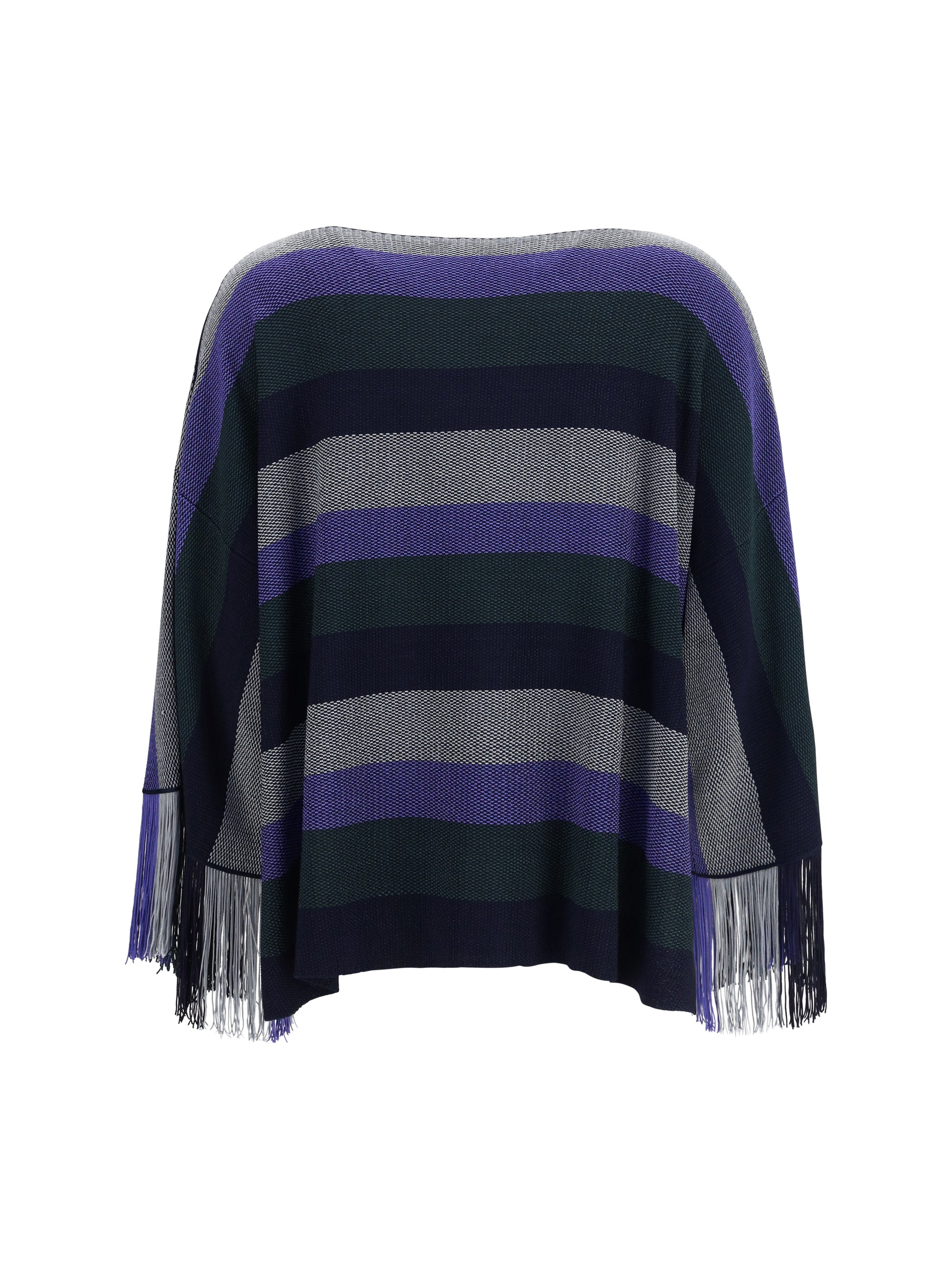 Giorgio Armani Women Asv Viscose Fringe Sweater GIORGIO ARMANI