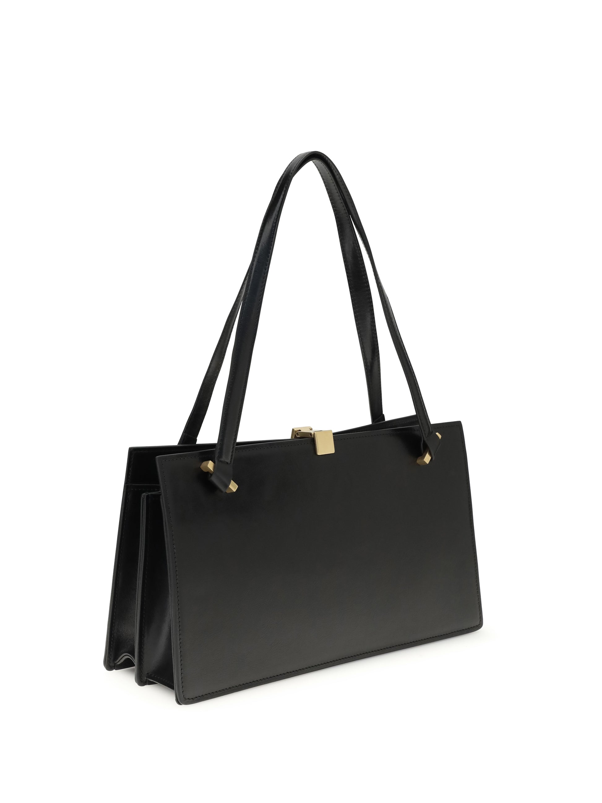 Versace Women Severine Shoulder Bag In Leather VERSACE