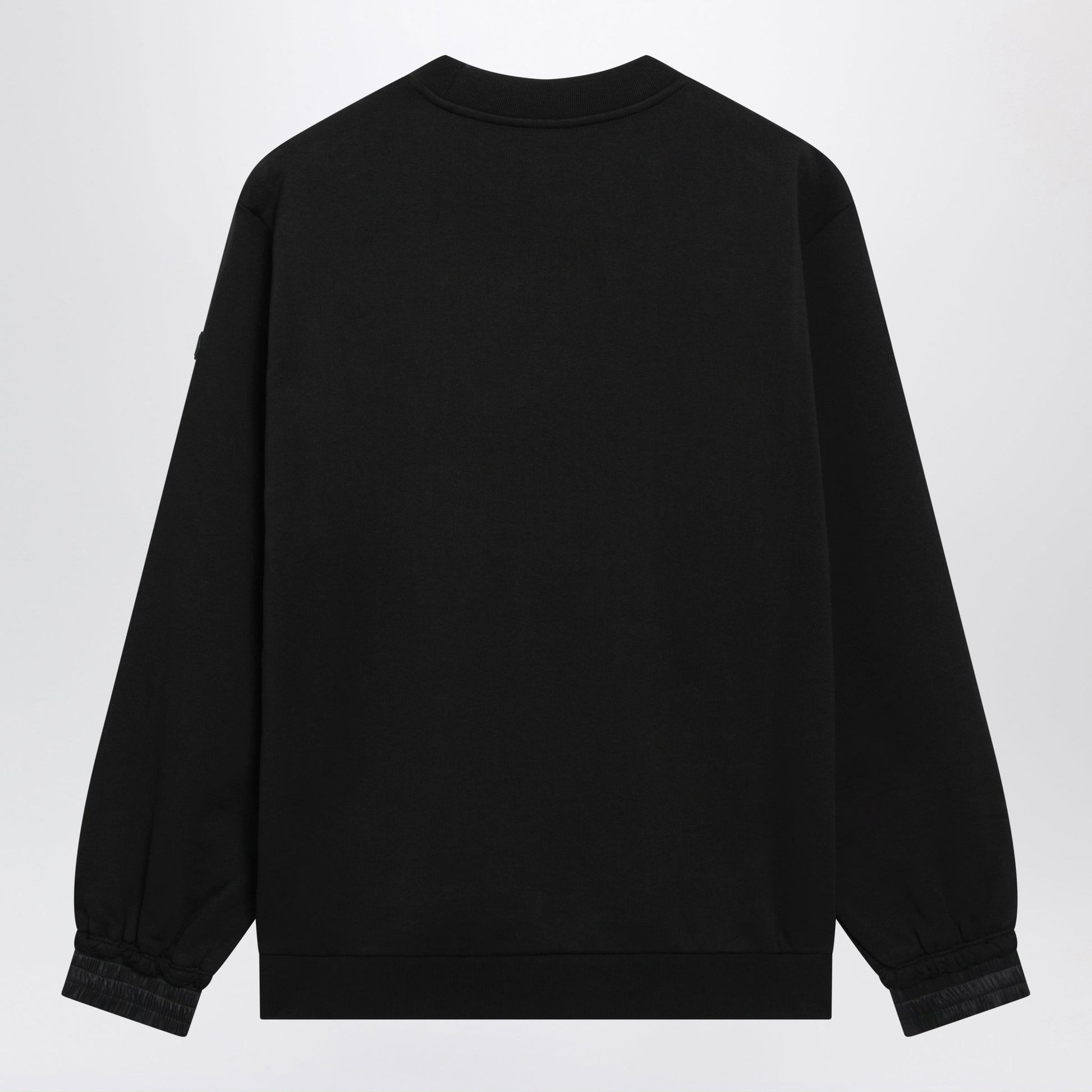 Moncler Black Cotton Sweatshirt With Logo Women MONCLER