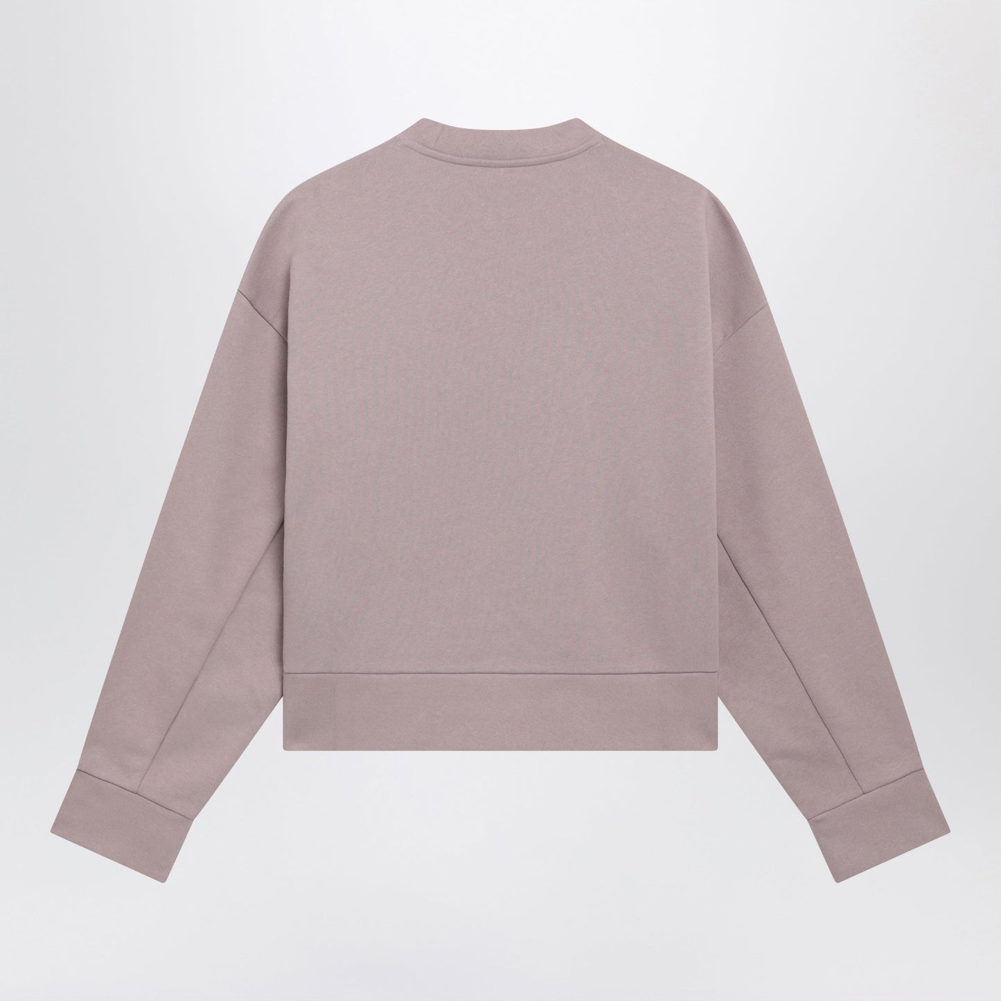 Moncler Pink Cotton Sweatshirt With Embroidered Logo Women MONCLER