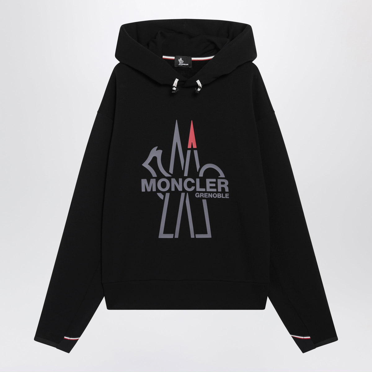 Moncler Grenoble Black Polartec Zip Cardigan Men MONCLER GRENOBLE