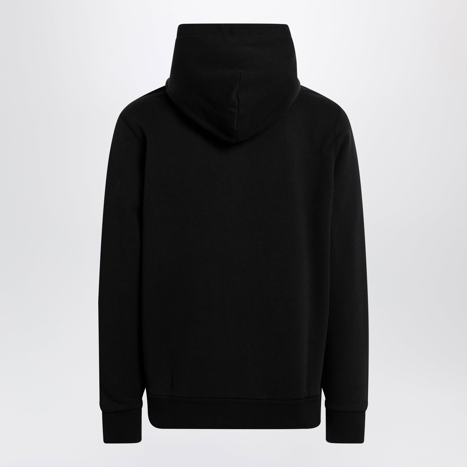 Moncler Black Cotton Hoodie With Logo Men MONCLER