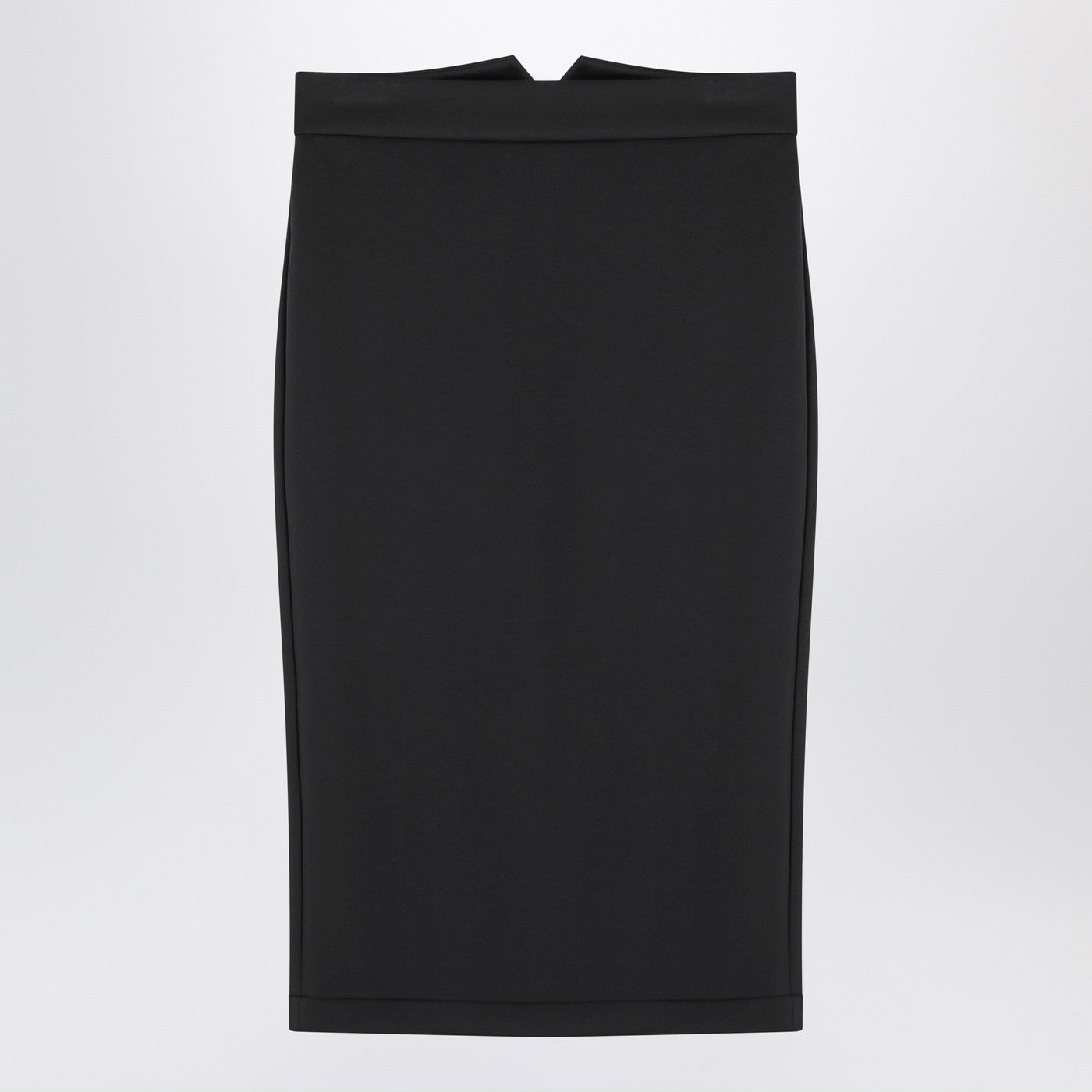 Moncler X Edward Enninful Black Pencil Skirt Women Moncler X Edward Enninful