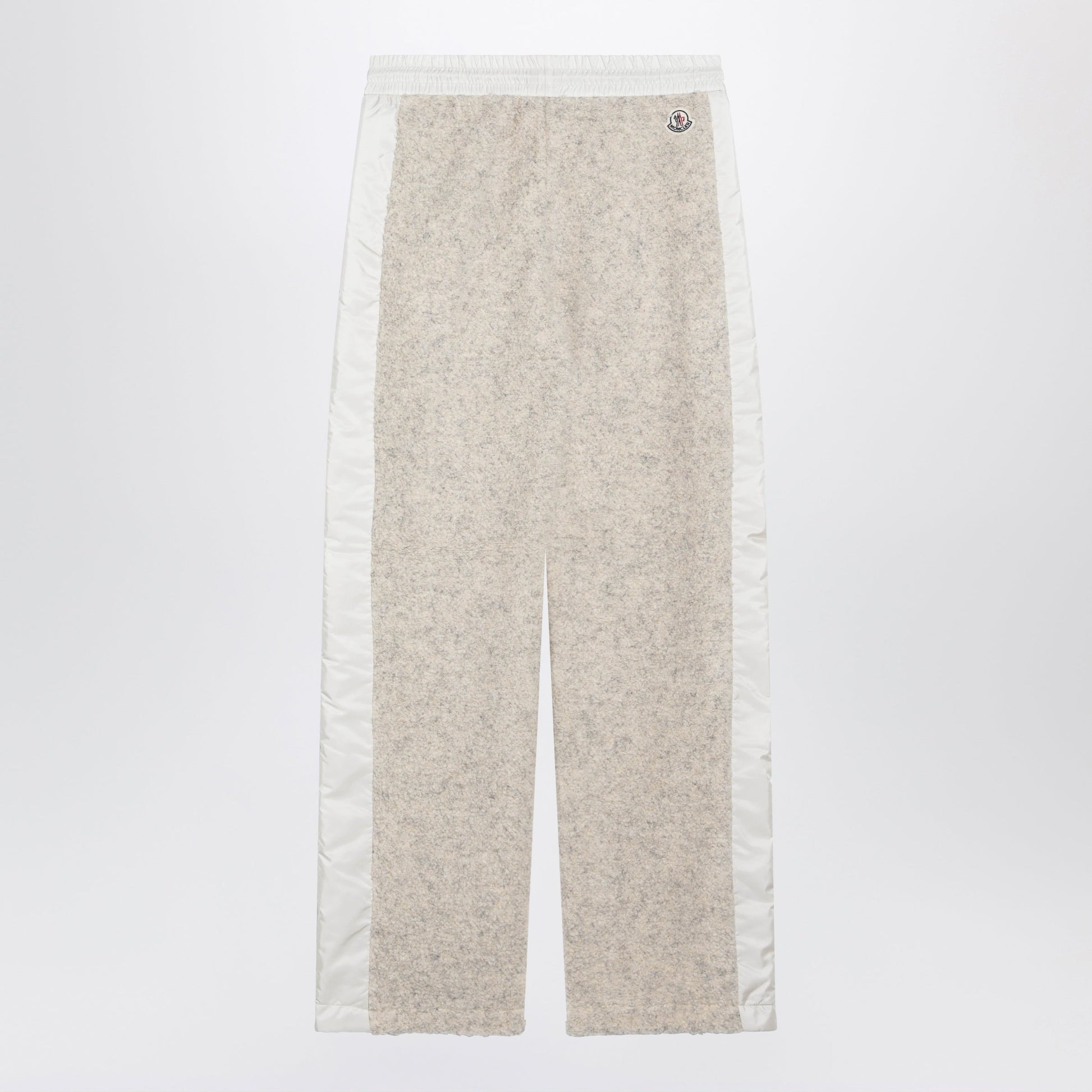 Moncler Ivory Boucle Trousers Women MONCLER