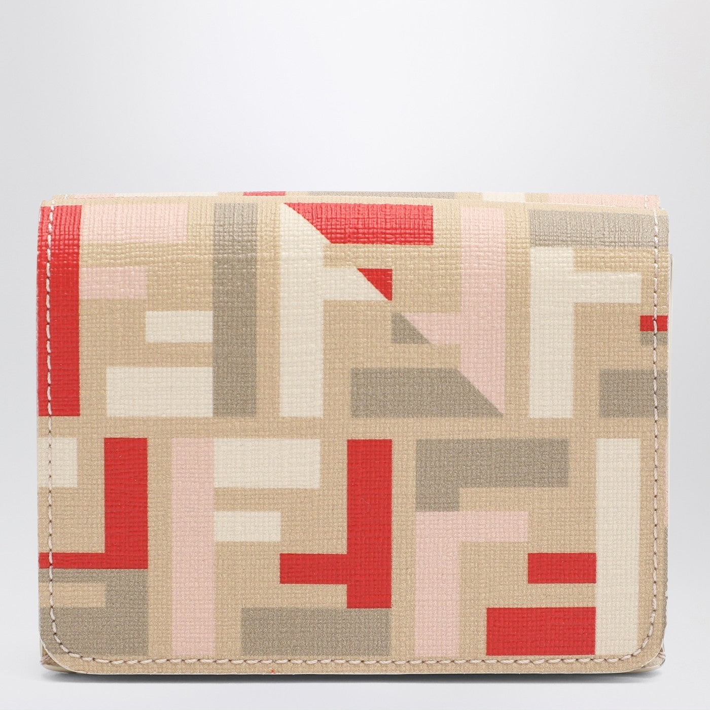 Fendi Multicoloured Ff Fabric Wallet Women FENDI