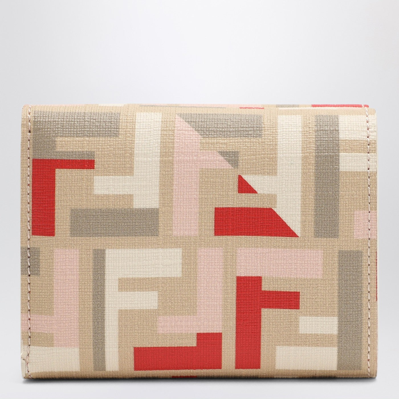 Fendi Multicoloured Ff Fabric Wallet Women FENDI
