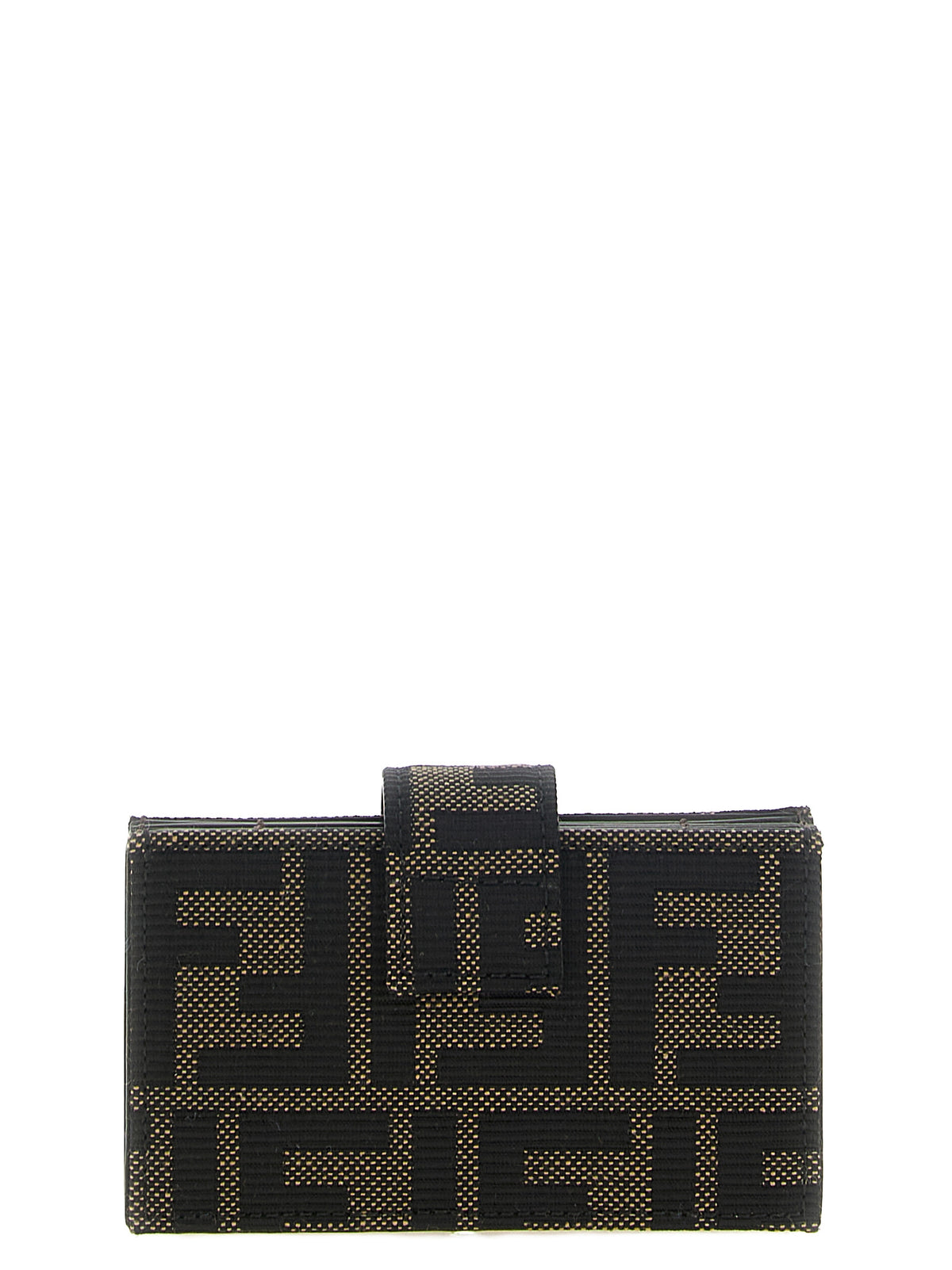 Fendi Women Ff Jacquard Cardholder FENDI