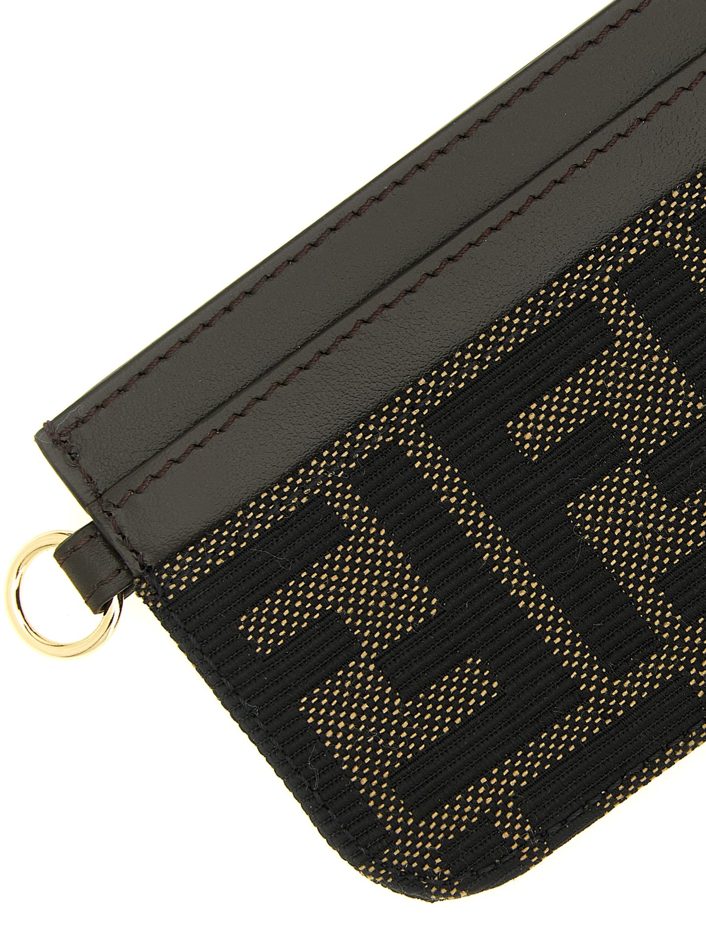 Fendi Women Ff Jacquard Cardholder FENDI