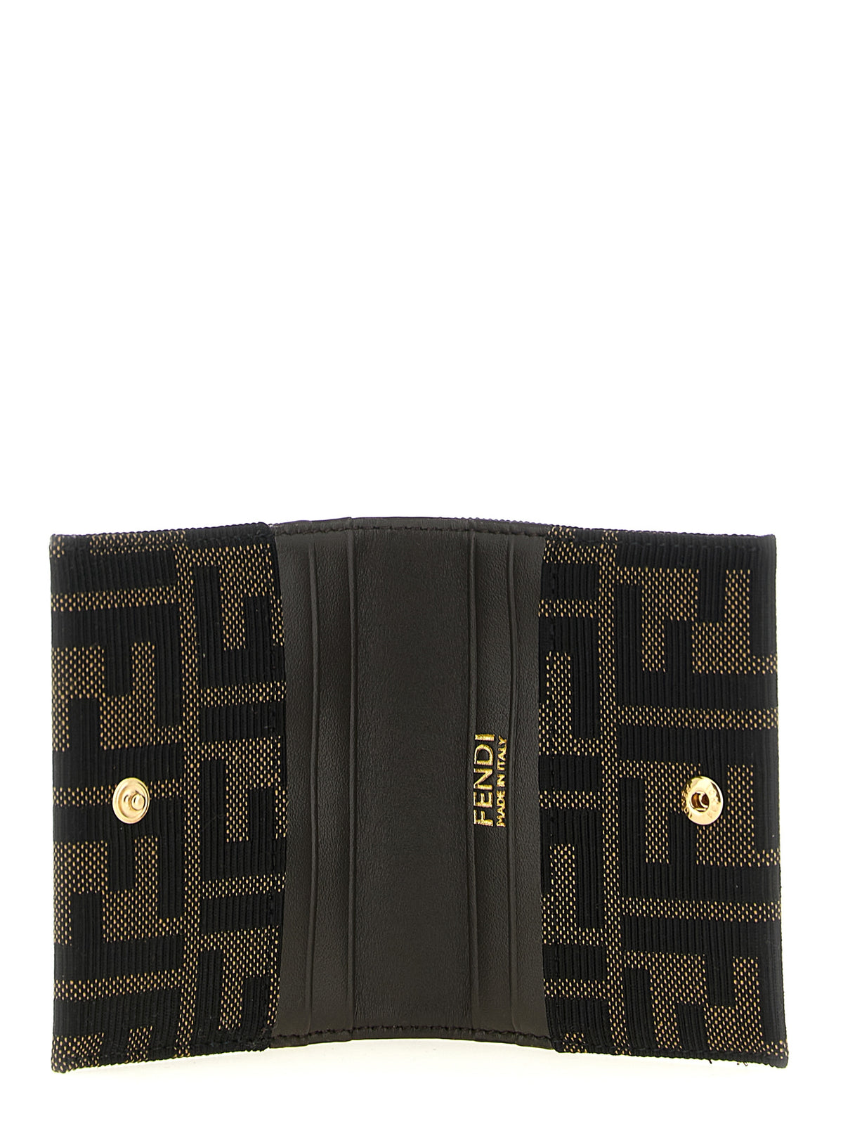 Fendi Women Ff Jacquard Cardholder FENDI