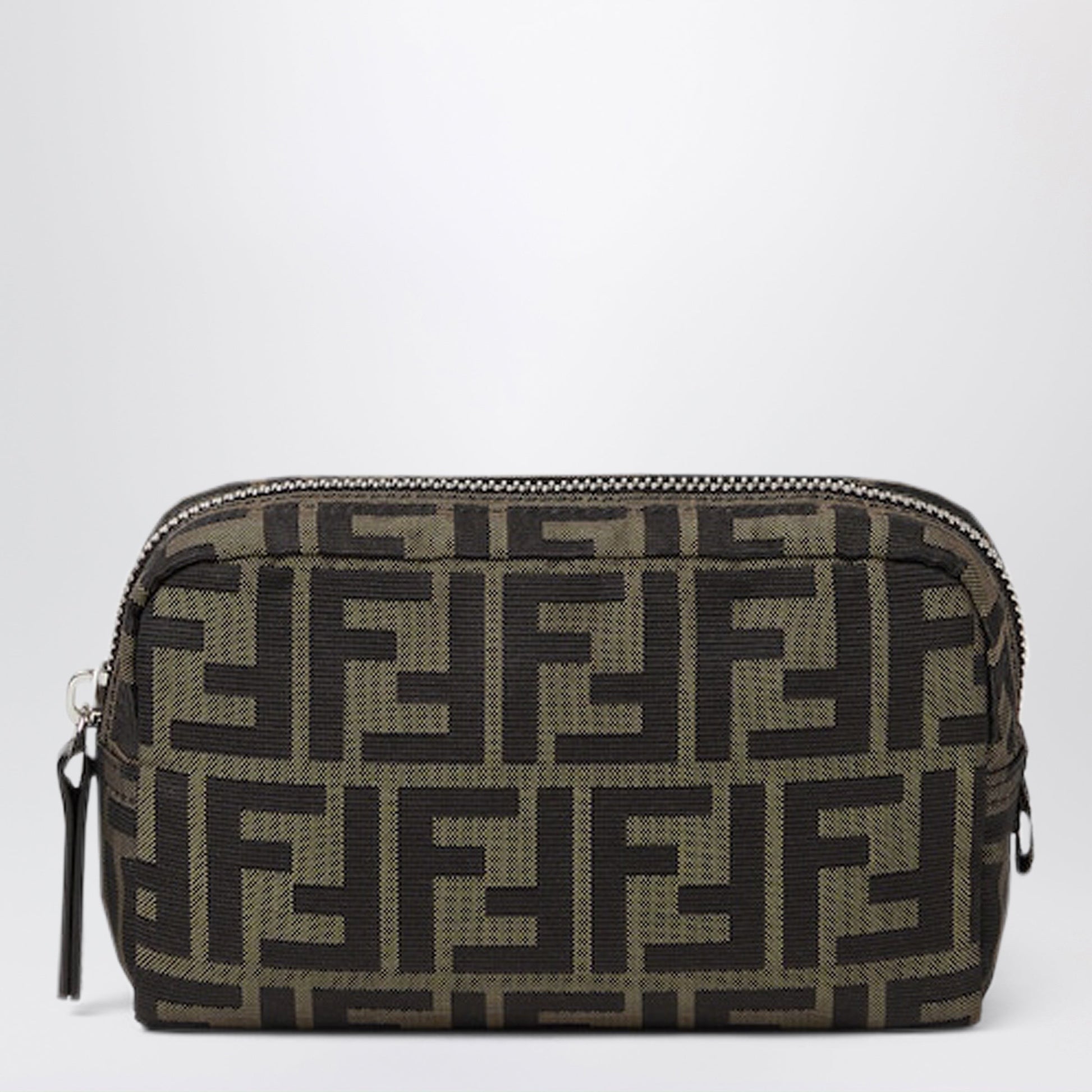 Fendi Brown Superlight Ff Zucca Fabric Small Toiletry Case Men FENDI