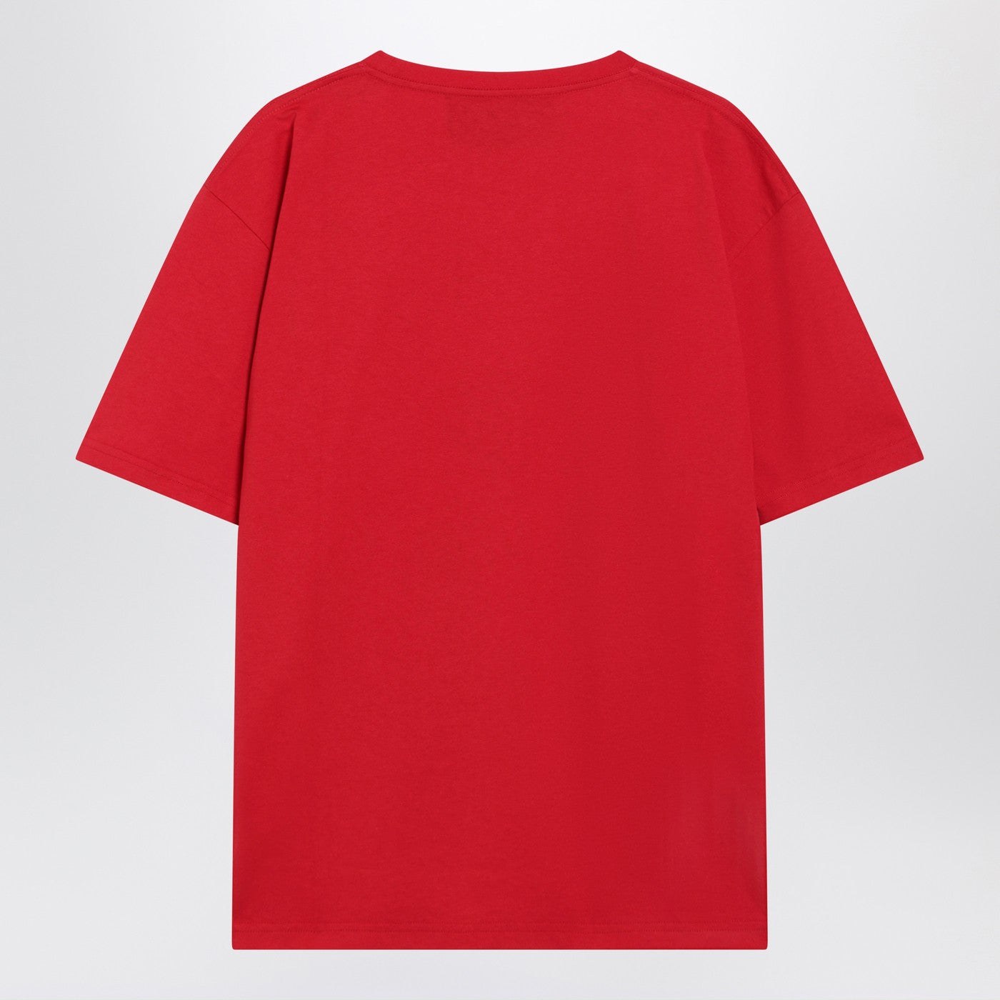 Valentino Red T-Shirt With Panther Print Men VALENTINO