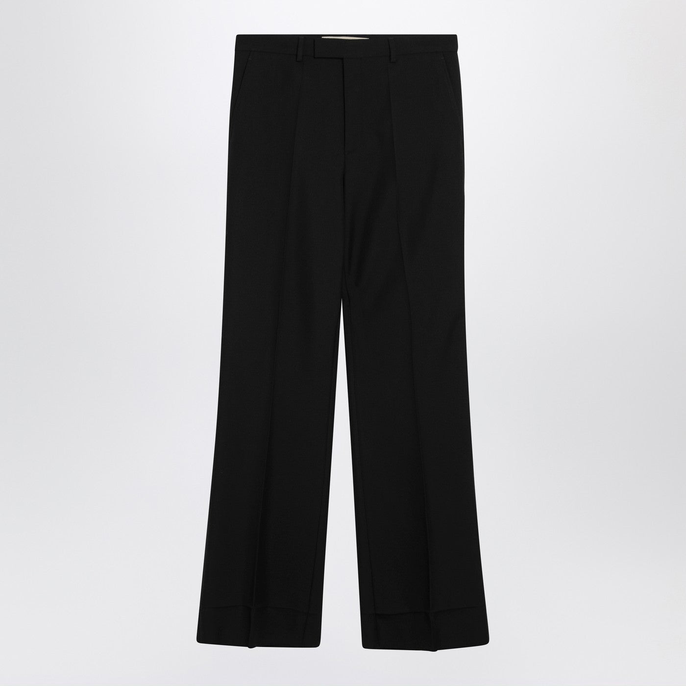 Valentino Black Wool-Blend Trousers Men VALENTINO